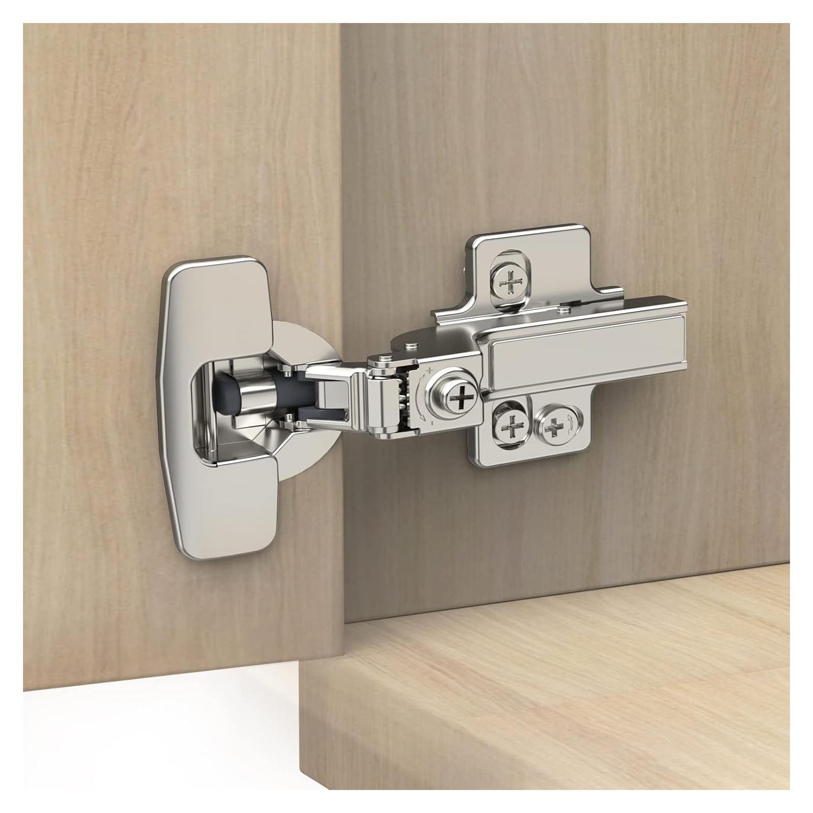 Paquete de 20 Bisagras Ocultas Chibery Cierre Suave 105°