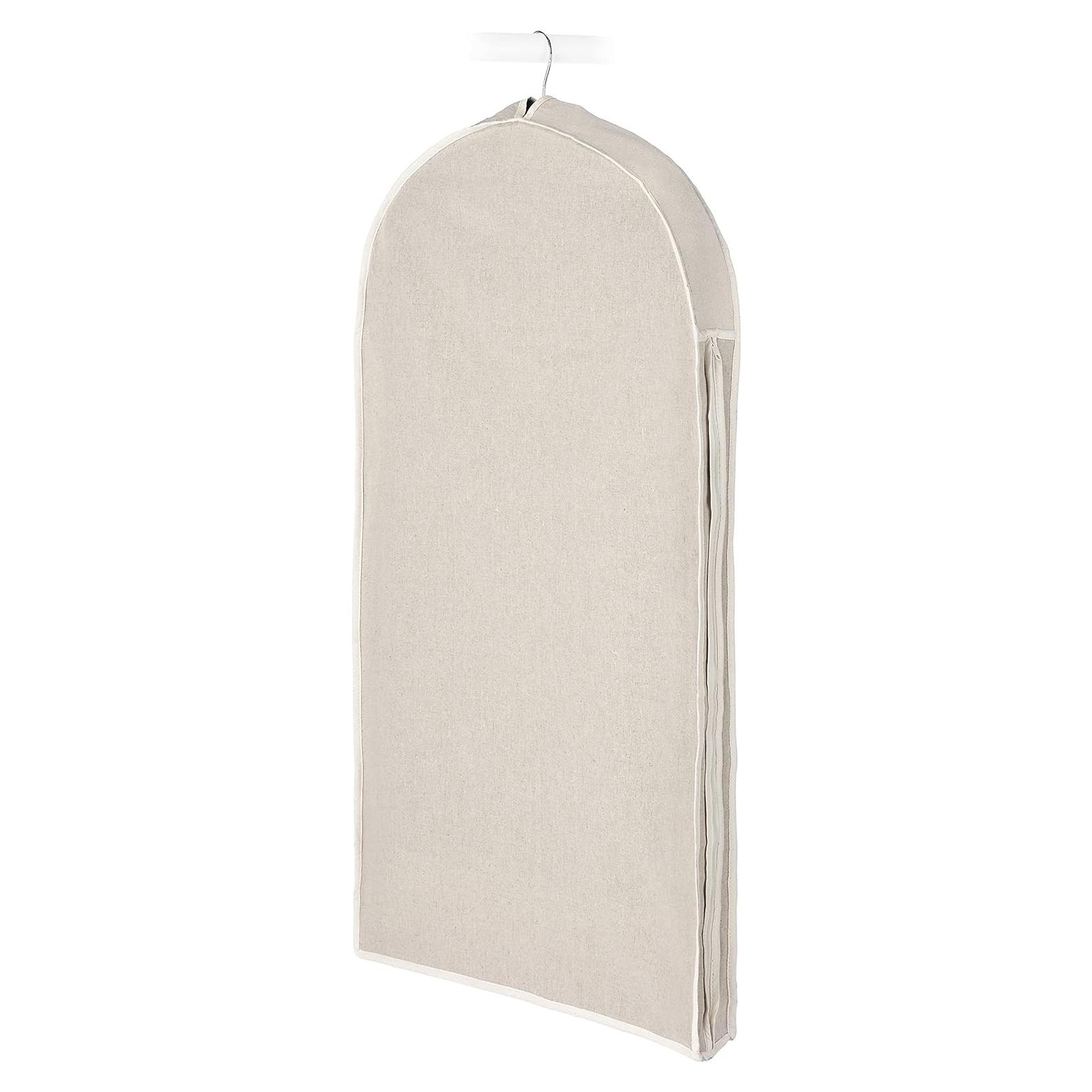 Bolsa de Ropa con Cremallera Whitmor Lino Natural Grande