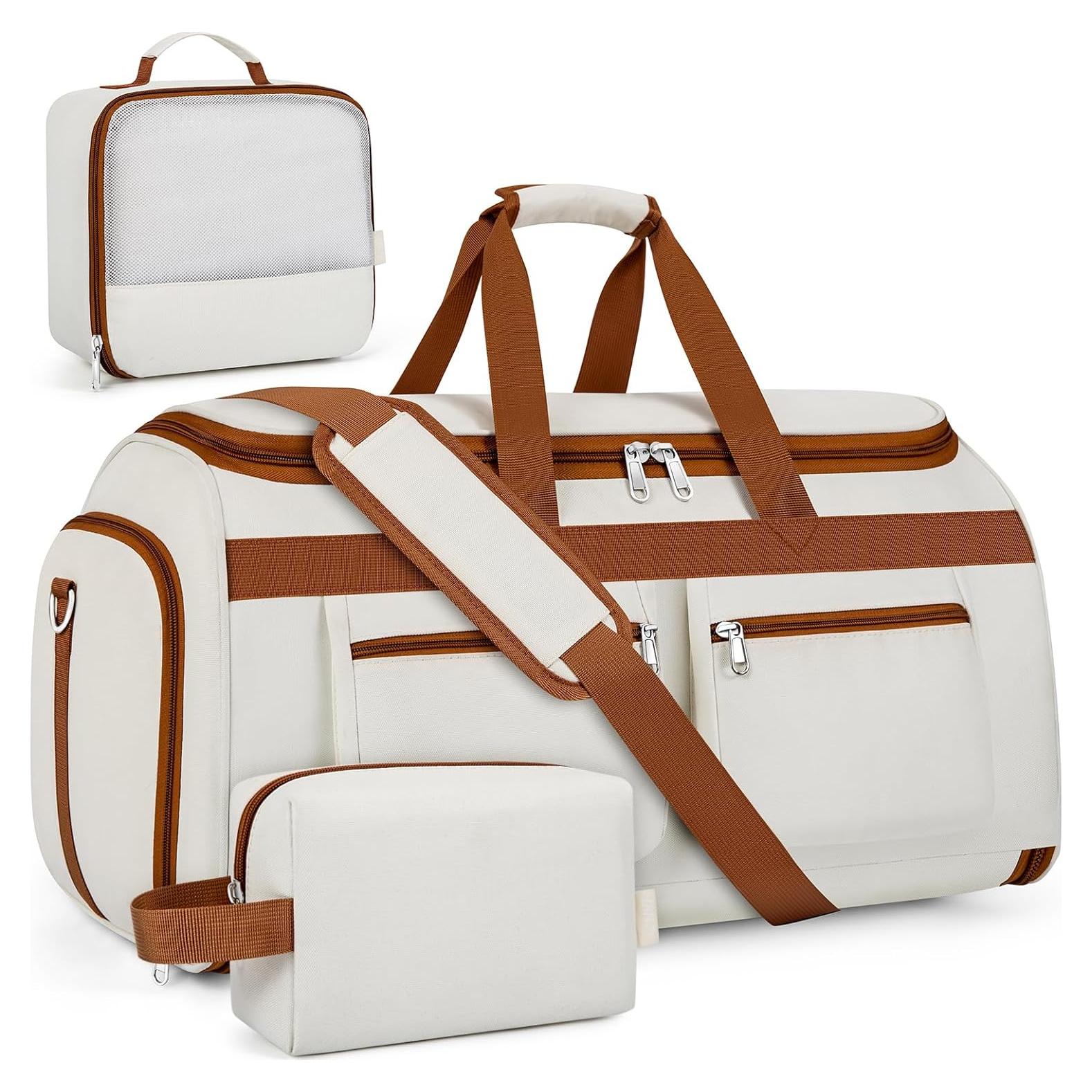 Bolsa de viaje tipo duffel I44 - 3 en 1 con compartimentos