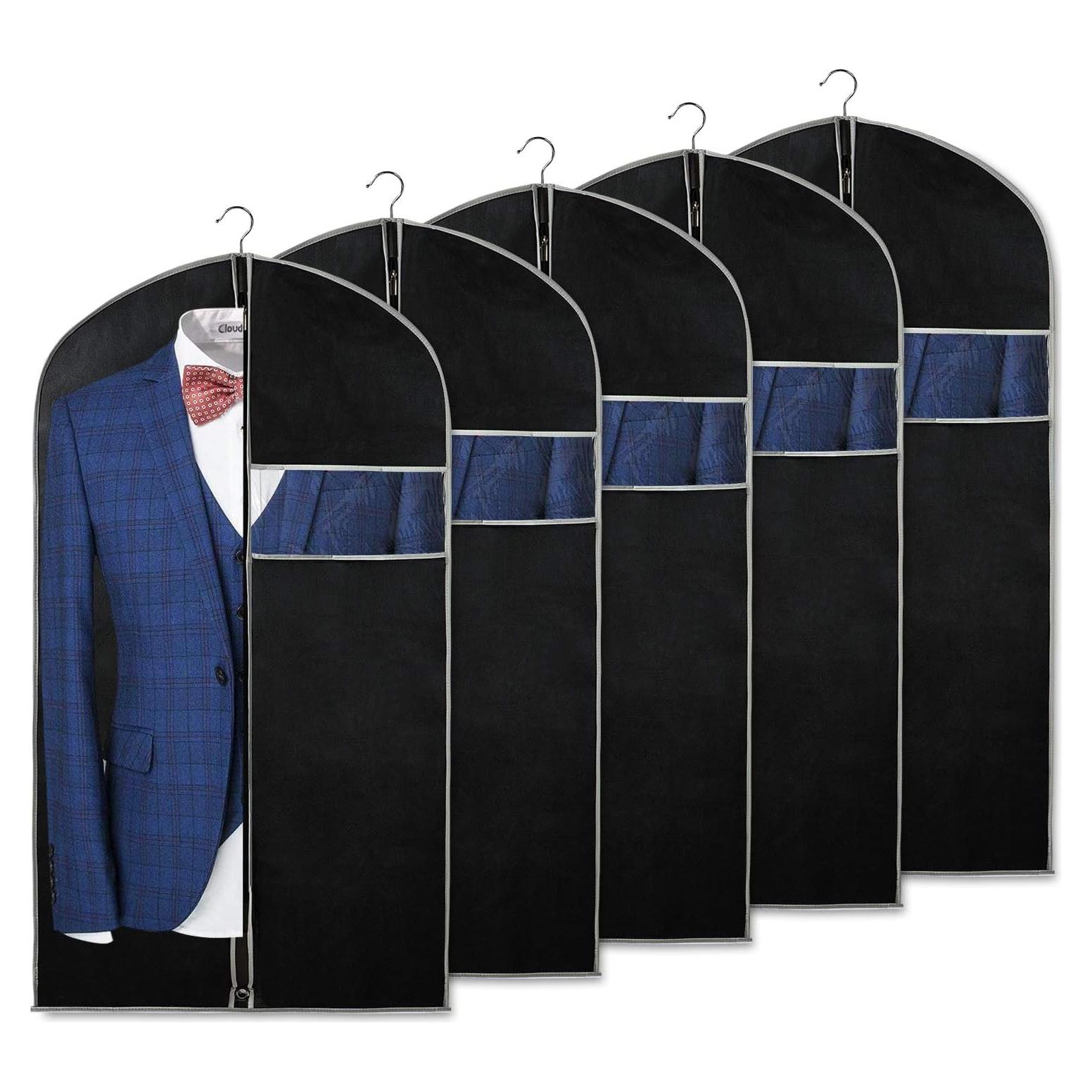 Bolsa de Traje Syeeiex 40" (5 Pcs) Impermeable y a Prueba de Polvo