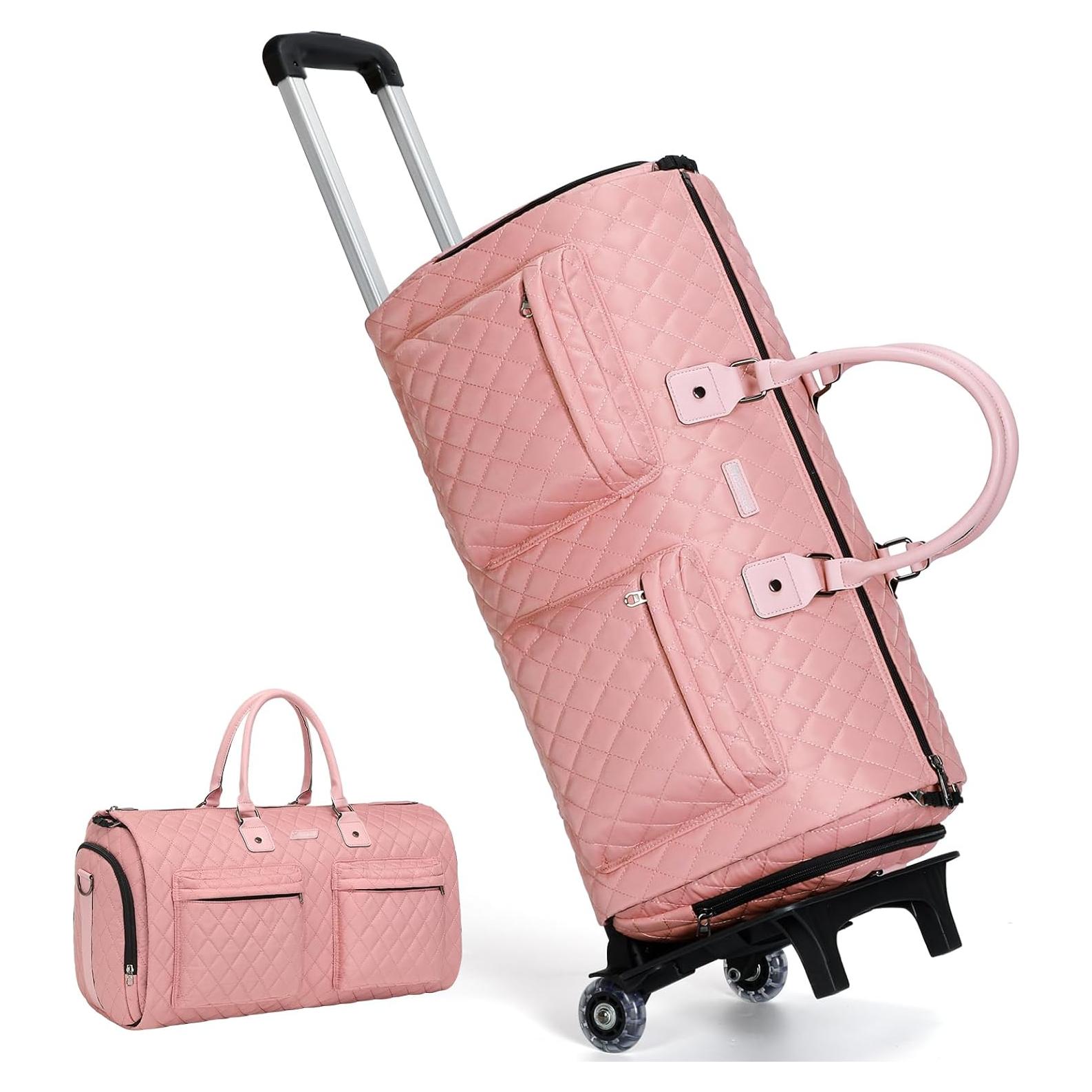 Bolsa de Ropa Rodante Modoker 3 en 1 Rosa 45L