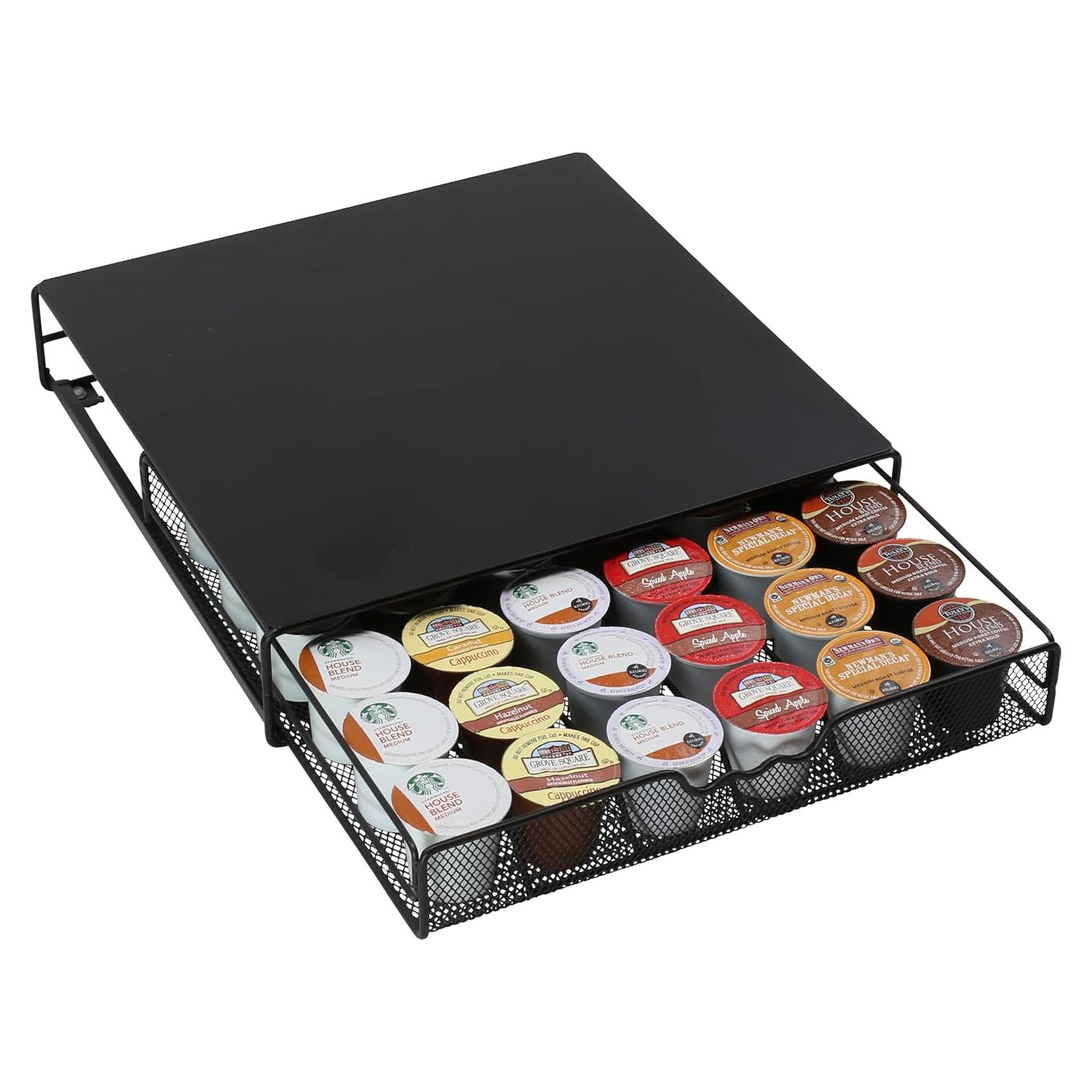 Soporte para K-Cup DecoBros 36 cápsulas negro elegante