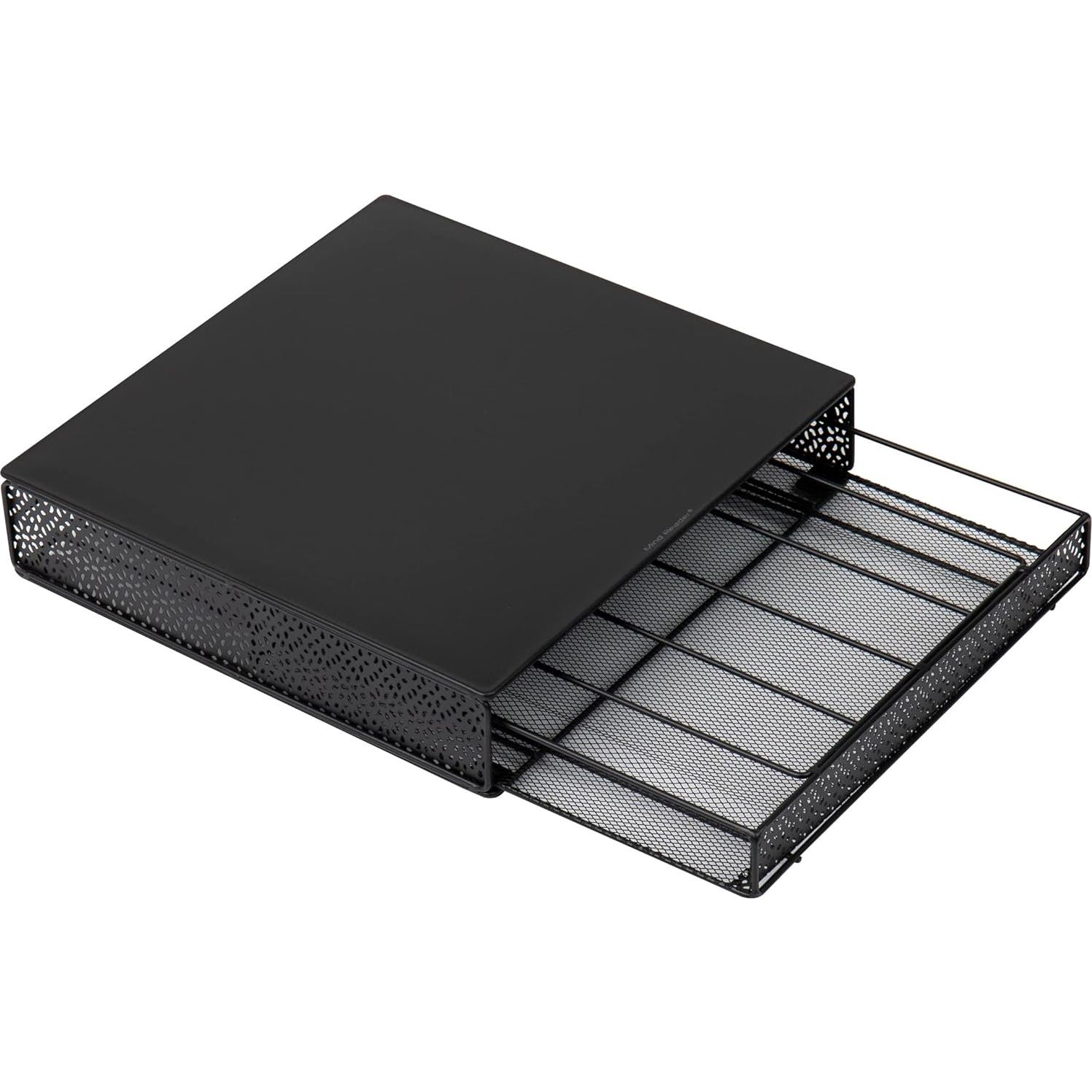 Organizador de Cápsulas de Café Mind Reader 36 Capacidad Metal Negro