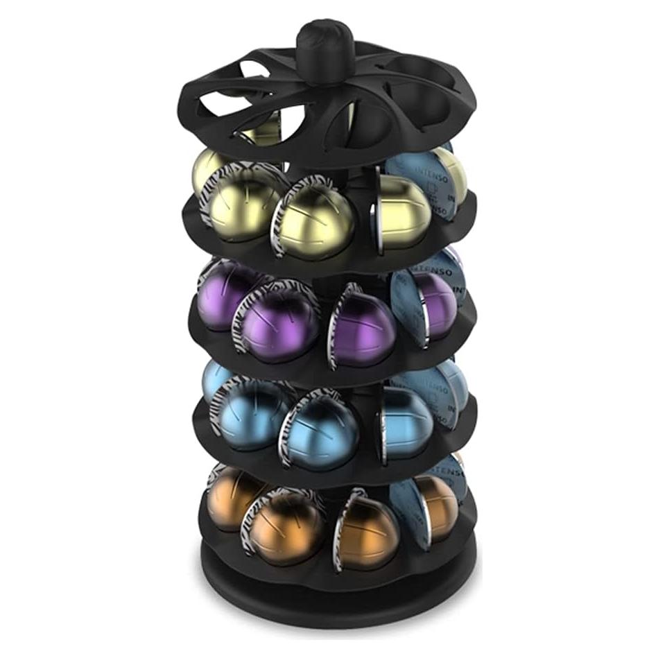 Soporte Organizador de Cápsulas de Café Rotatorio EVERIE 40 Nespresso