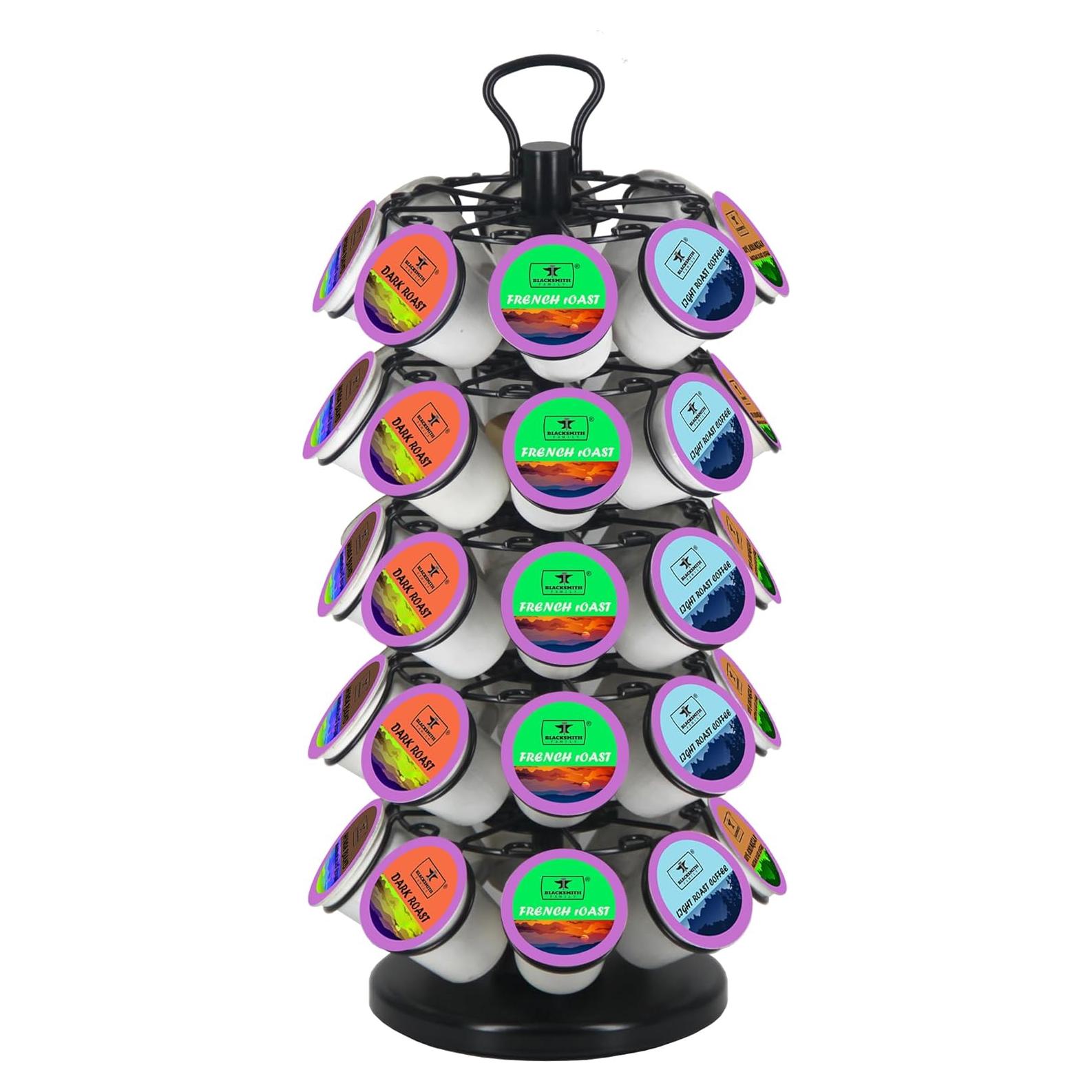 Soporte para K Cups Blacksmith Family - Carrusel 40 Cápsulas