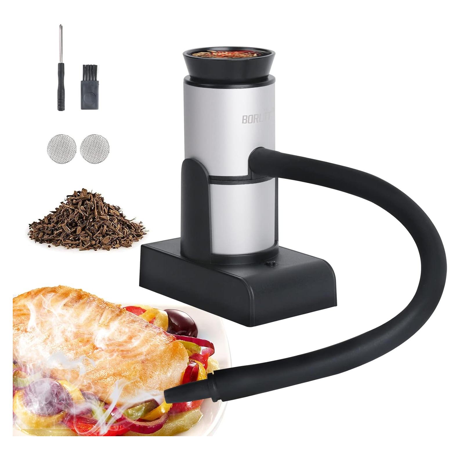 Pistola de Humo BORUIT SK305 Portátil para Alimentos y Bebidas