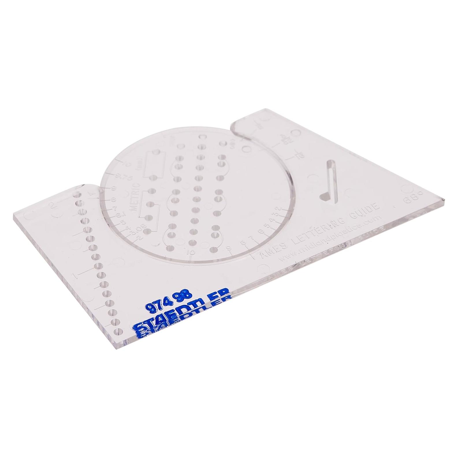 Guía de Letras Staedtler Mars 974 98BK para Dibujar