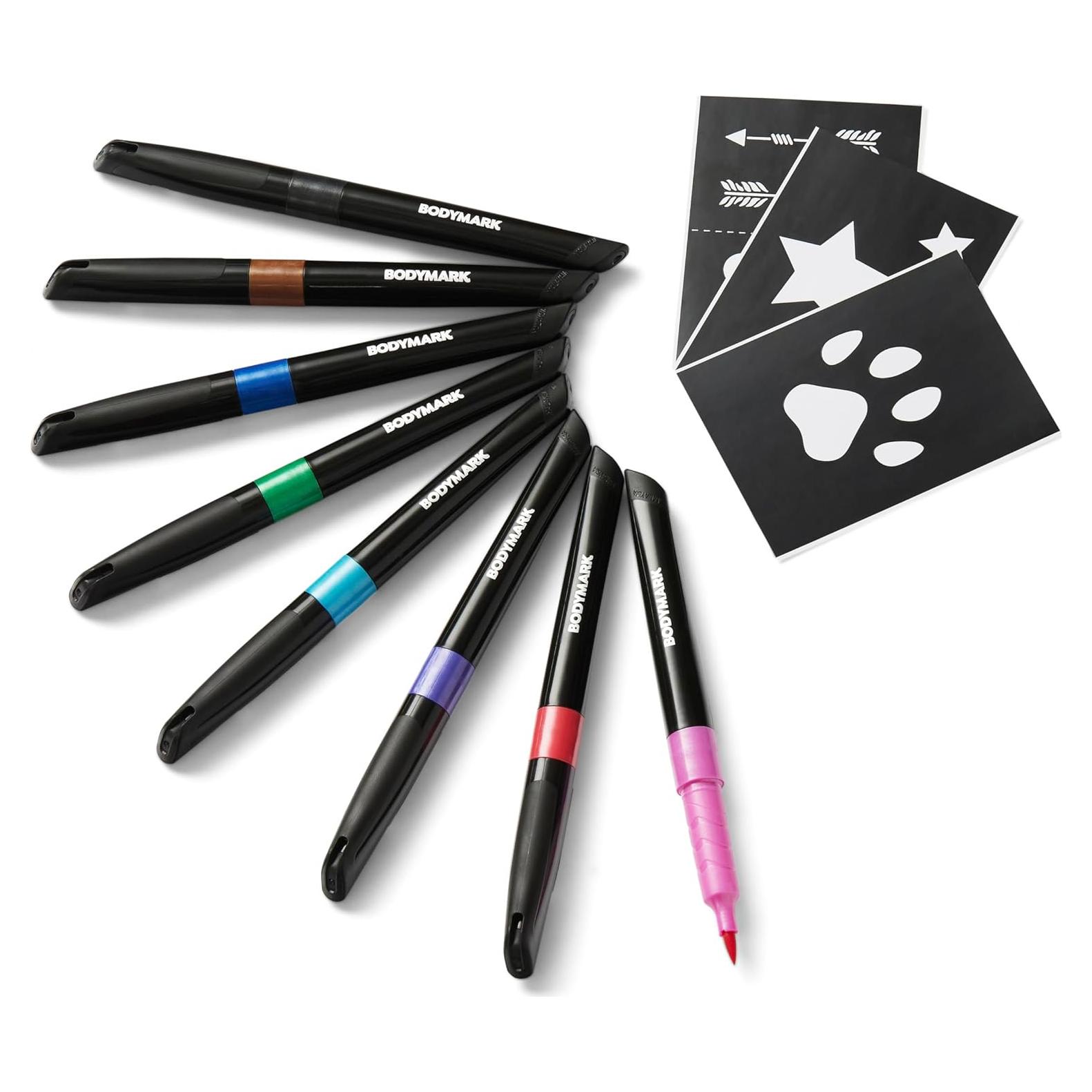 Marcadores de Tatuajes Temporales BIC BodyMark - 8 Colores Surtidos