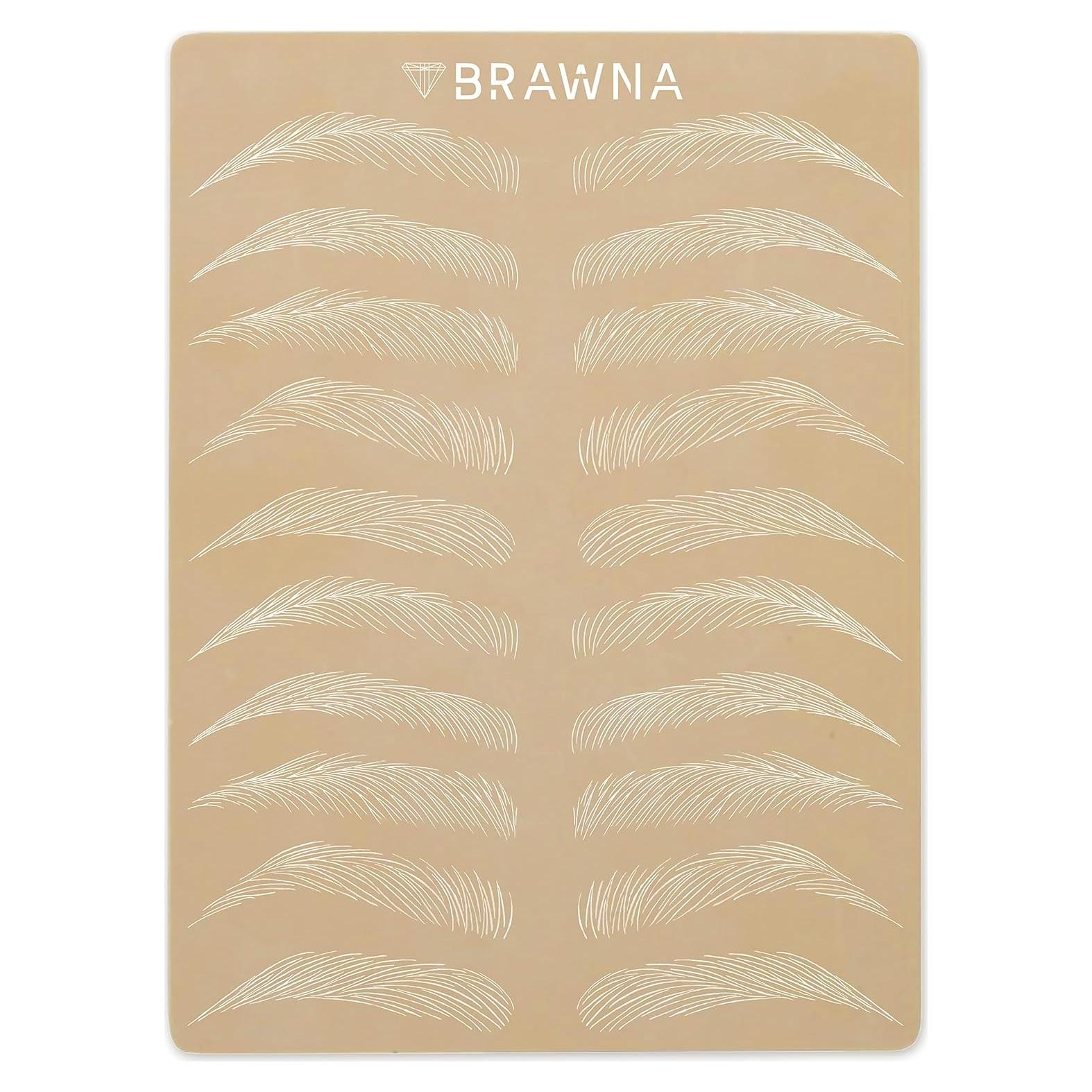 6 Piezas Piel de Práctica Doble Cara PMU - Microblading