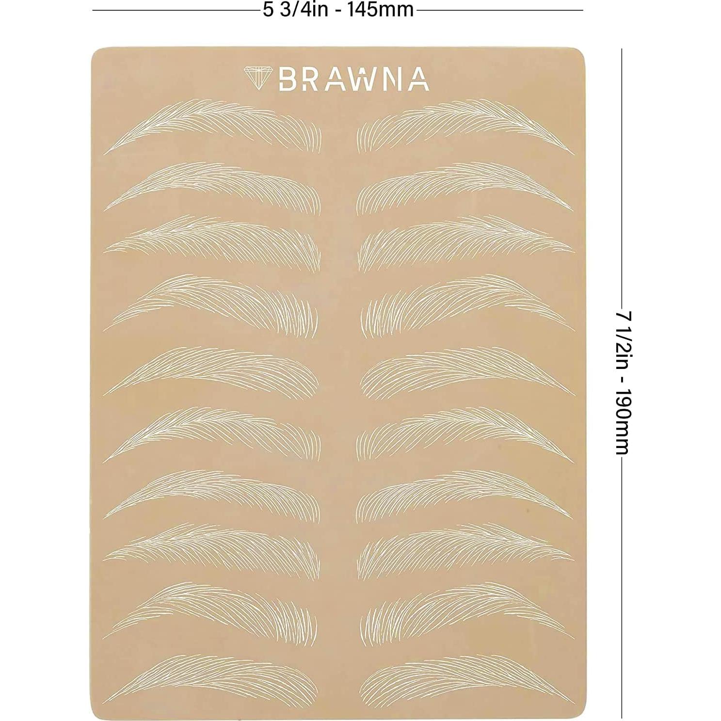 6 Piezas Piel de Práctica Doble Cara PMU - Microblading