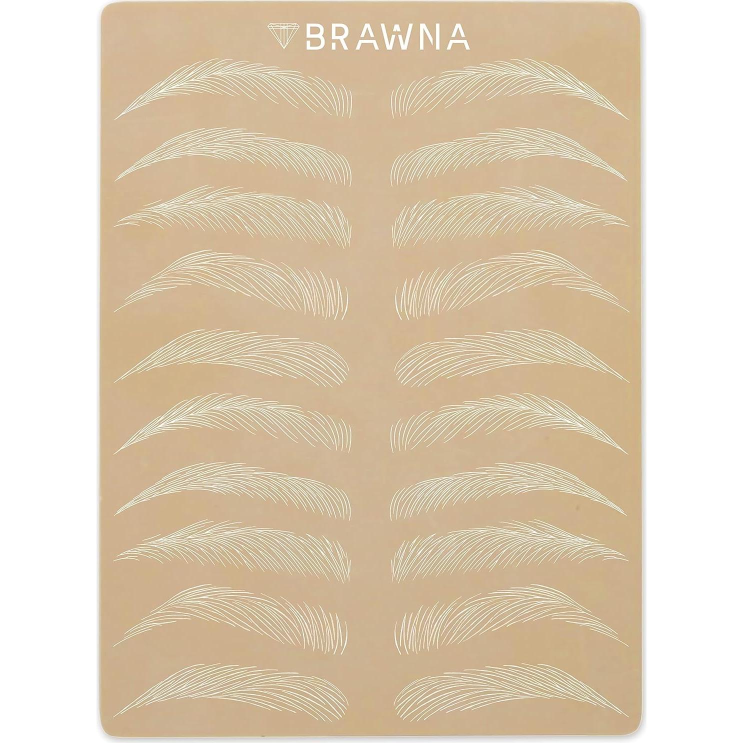 6 Piezas Piel de Práctica Doble Cara PMU - Microblading