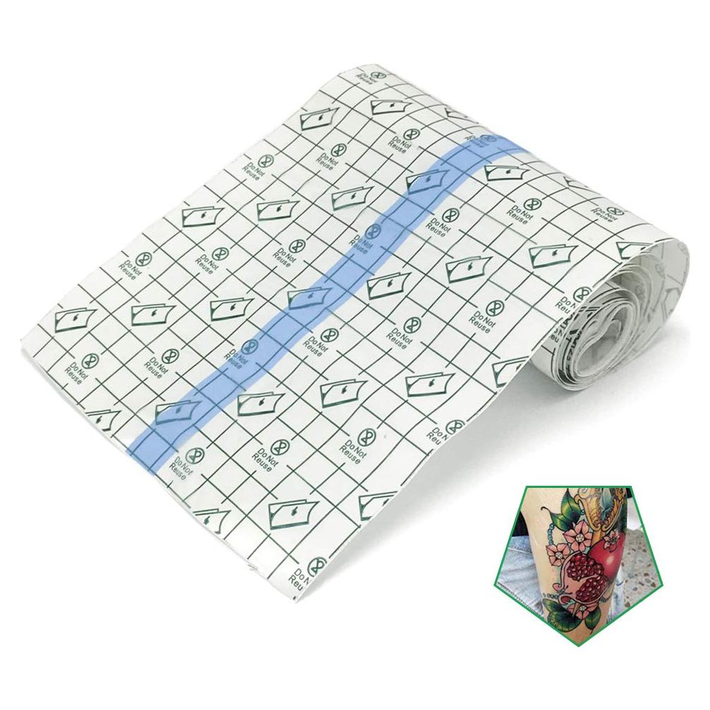 Rollo Vendaje Tatuajes Flatoedu 15.24cm x 1.83m Impermeable