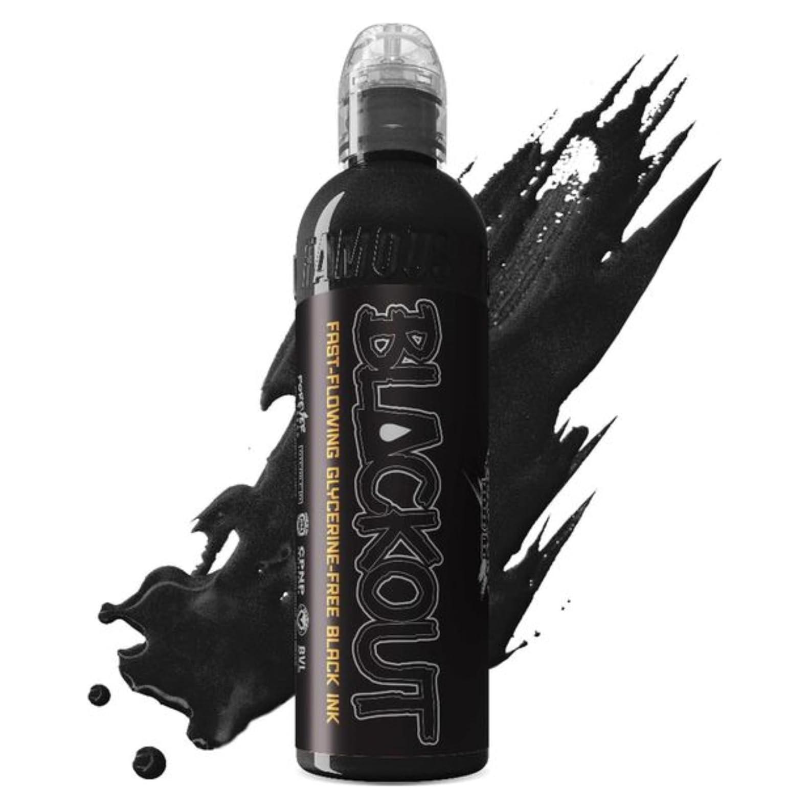 Tinta de Tatuaje Negra Ultra-Fina World Famous 236.6 ml