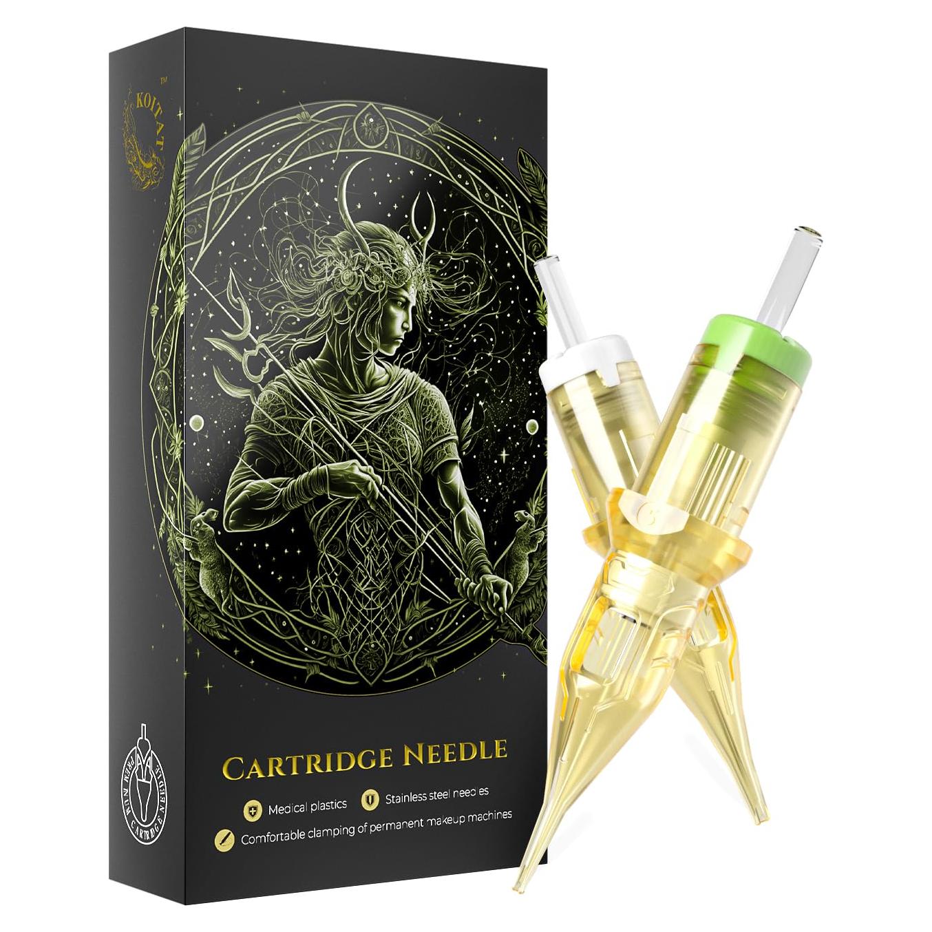 Agujas de Tatuaje BIOMASER 1RL Cartucho 20 Piezas Premium