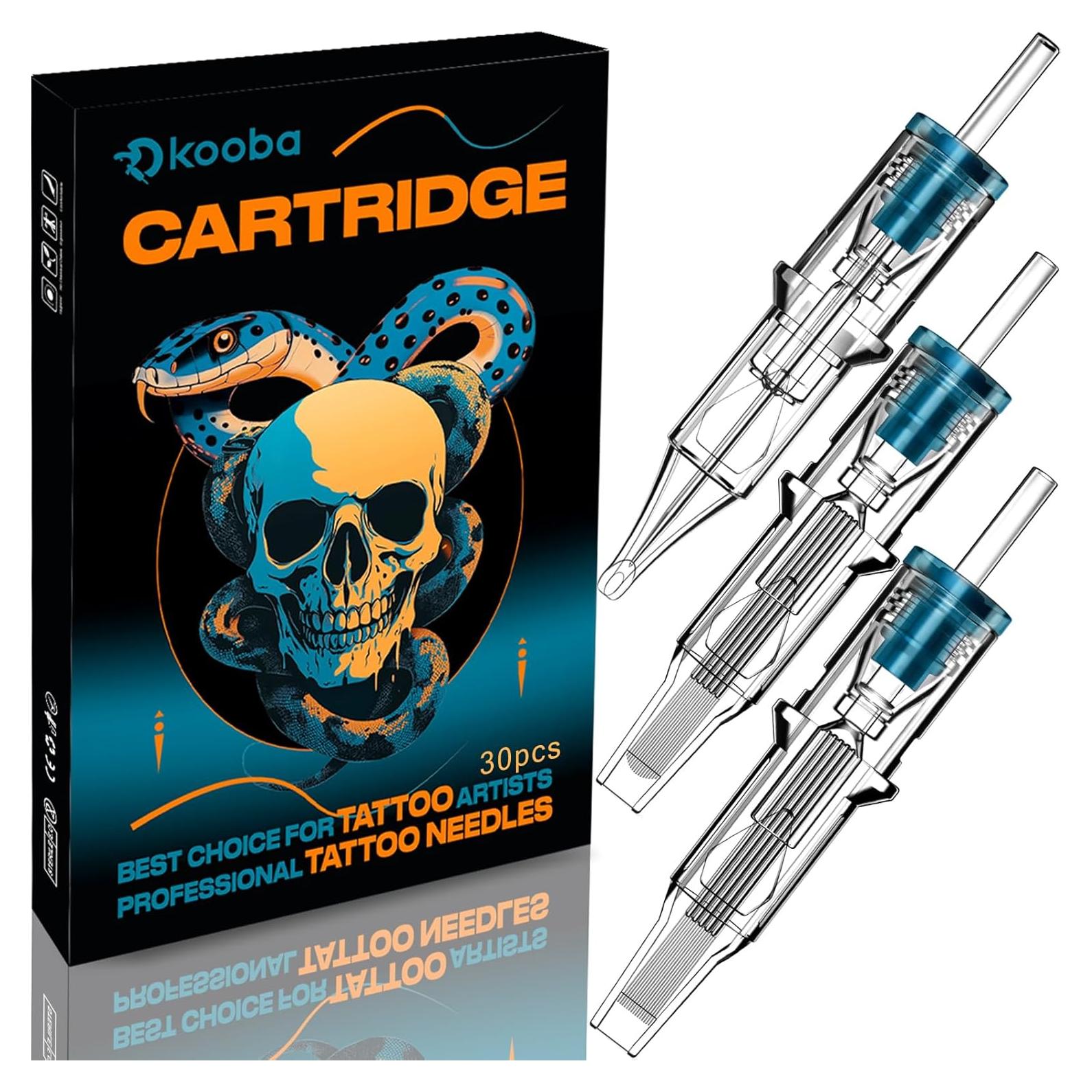 Agujas de Tatuaje KOOBA 1203RL 30 Pcs Liner Redondo Estándar