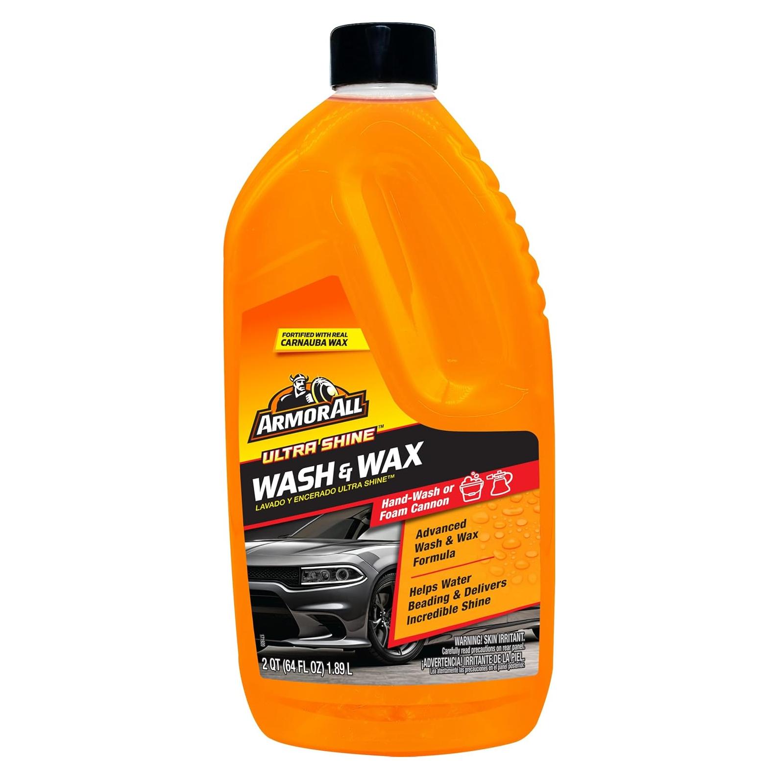 Armor All Ultra Shine Lavado y Cera 1.89 L para Autos