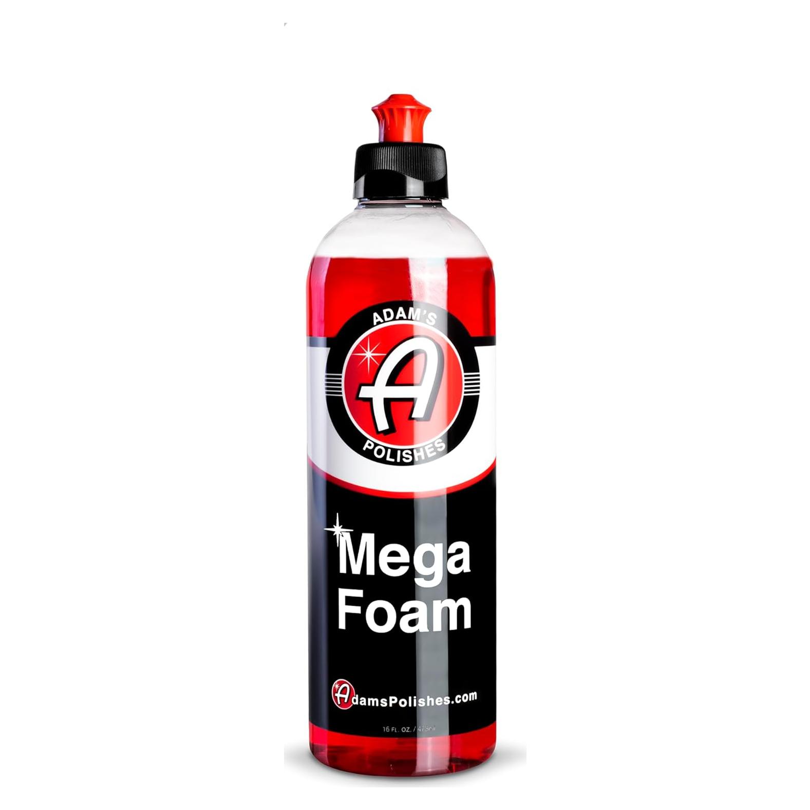 Jabón para Autos Mega Foam Adam 473ml - Neutro pH, Alta Espuma