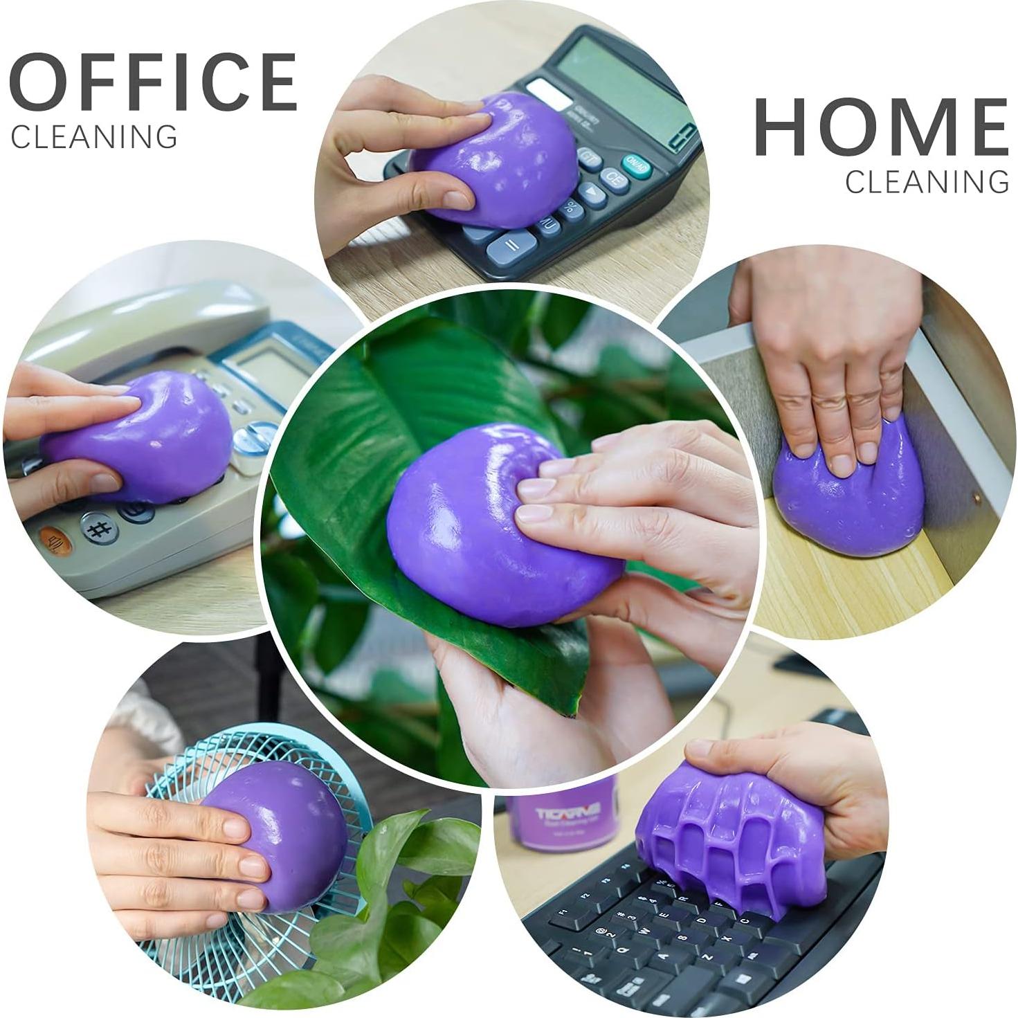 Gel de limpieza TICARVE para automóviles 190g color púrpura