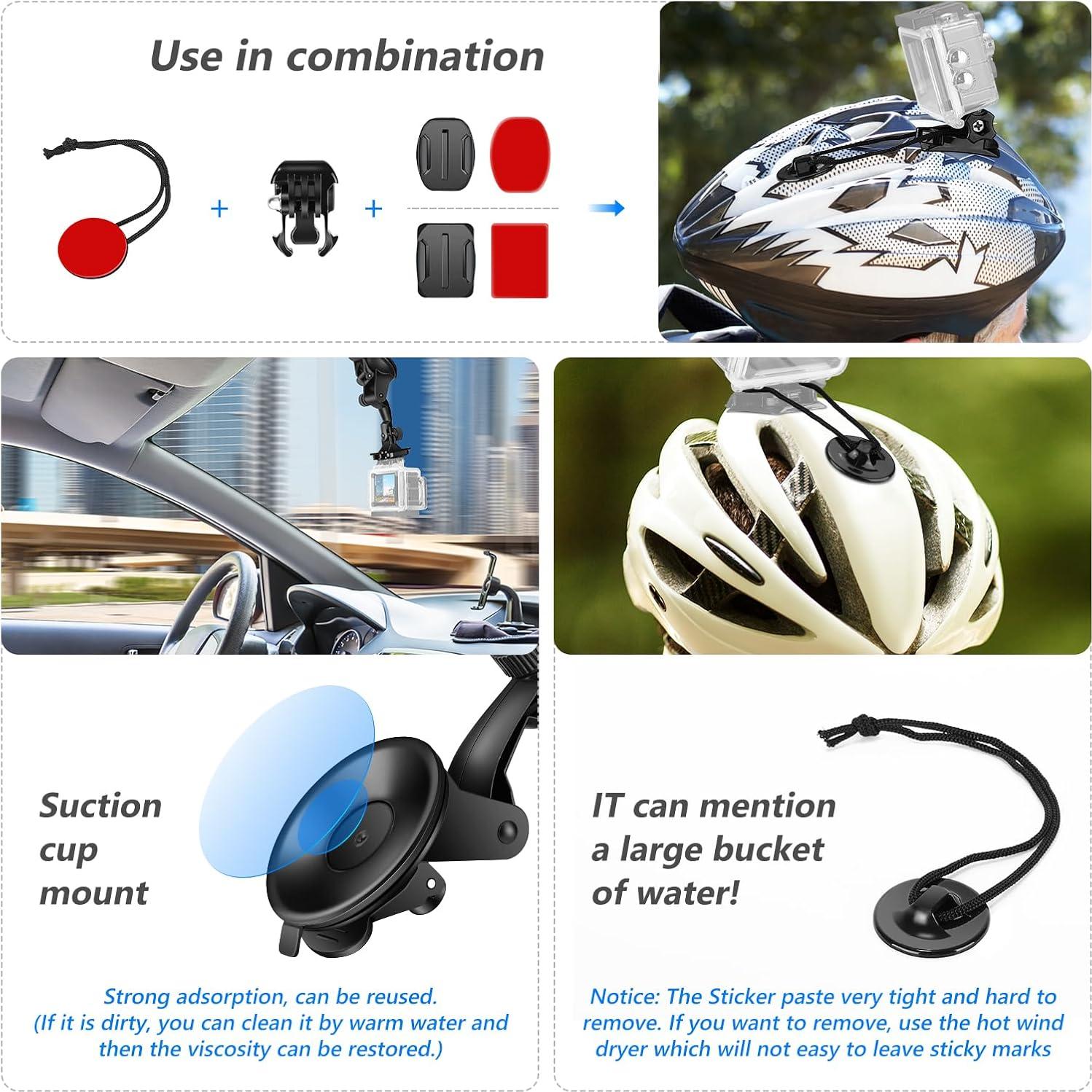 Kit de Accesorios para Cámara de Acción NEEWER 50 en 1