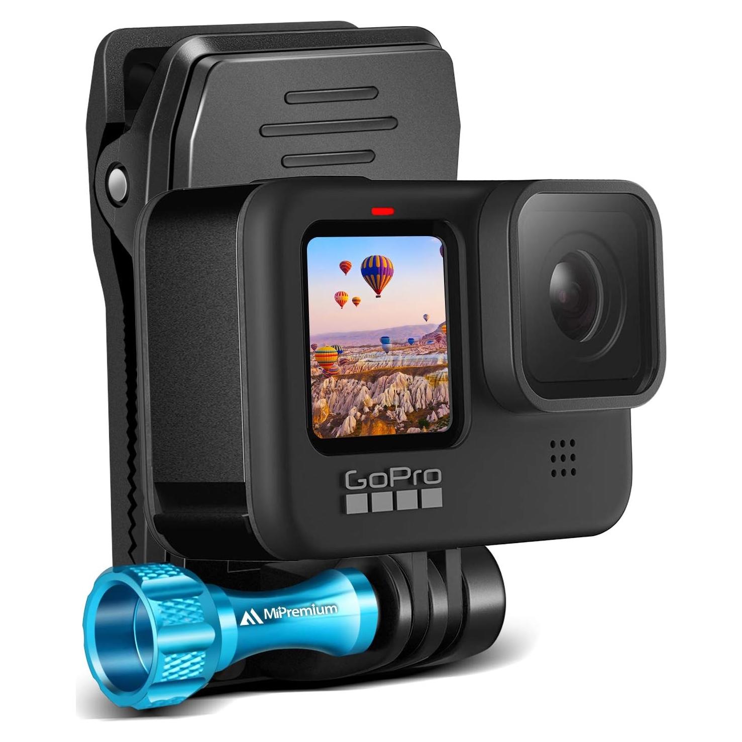 Clip de Montaje para Correa de Mochila MiPremium para GoPro