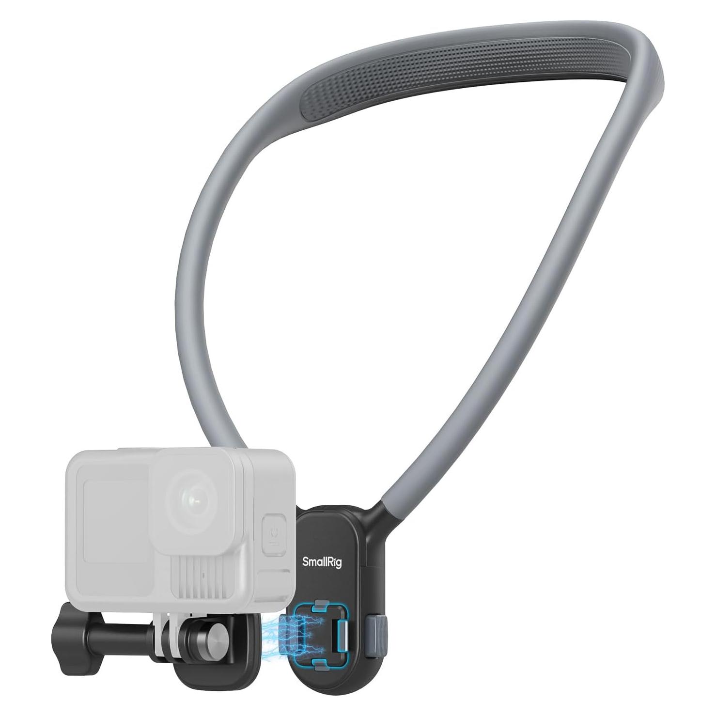 Soporte Magnético para Cuello SmallRig 5126 para Cámara de Acción