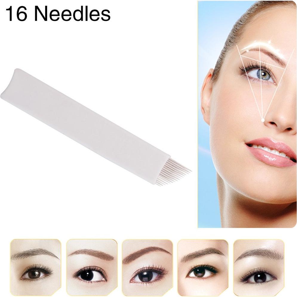 Microblade Curva 16 Agujas CHUSE - 50pcs Estériles