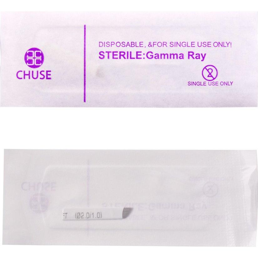 Microblade Curva 16 Agujas CHUSE - 50pcs Estériles