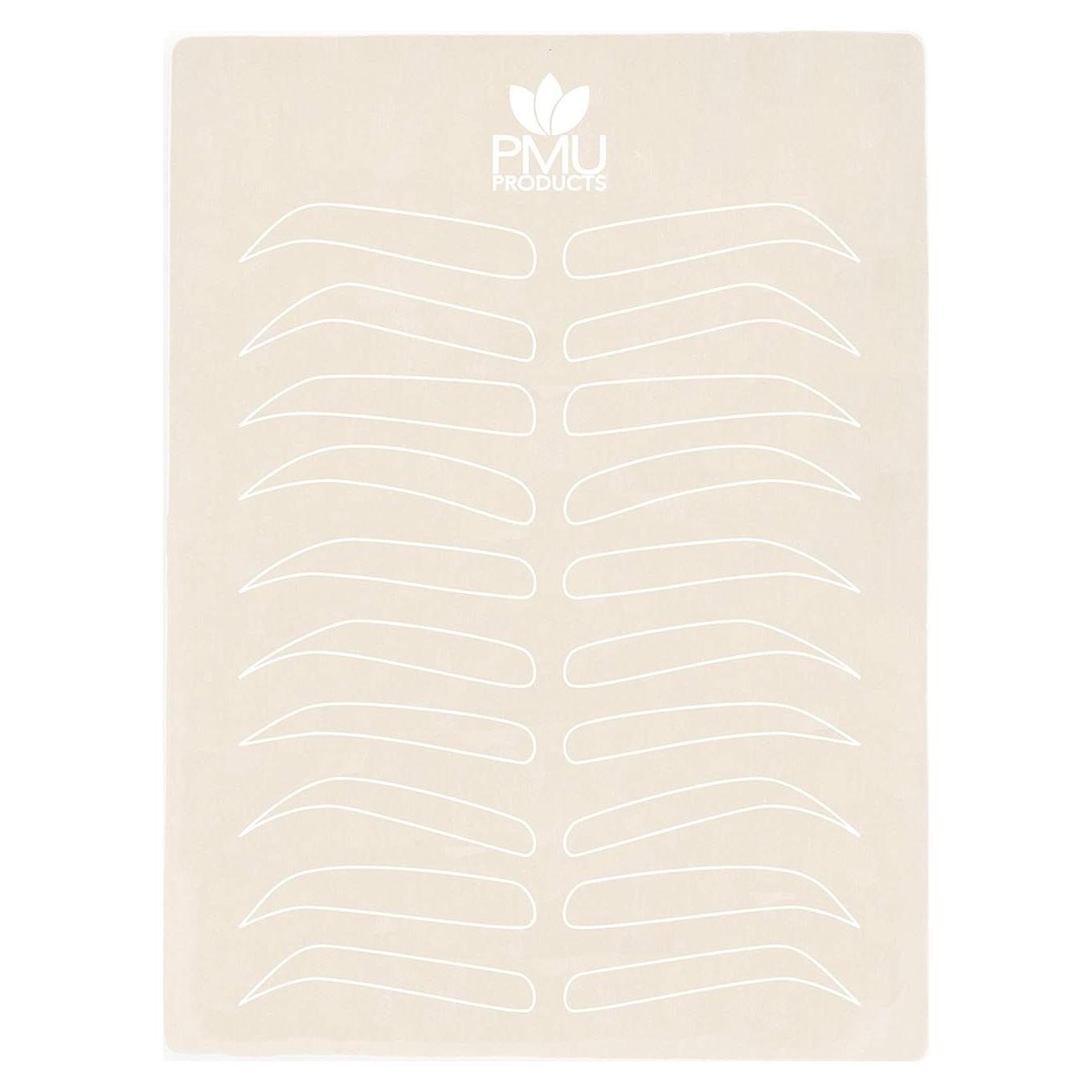 Piel de Práctica Microblading Genetek 5 Unidades Doble Cara