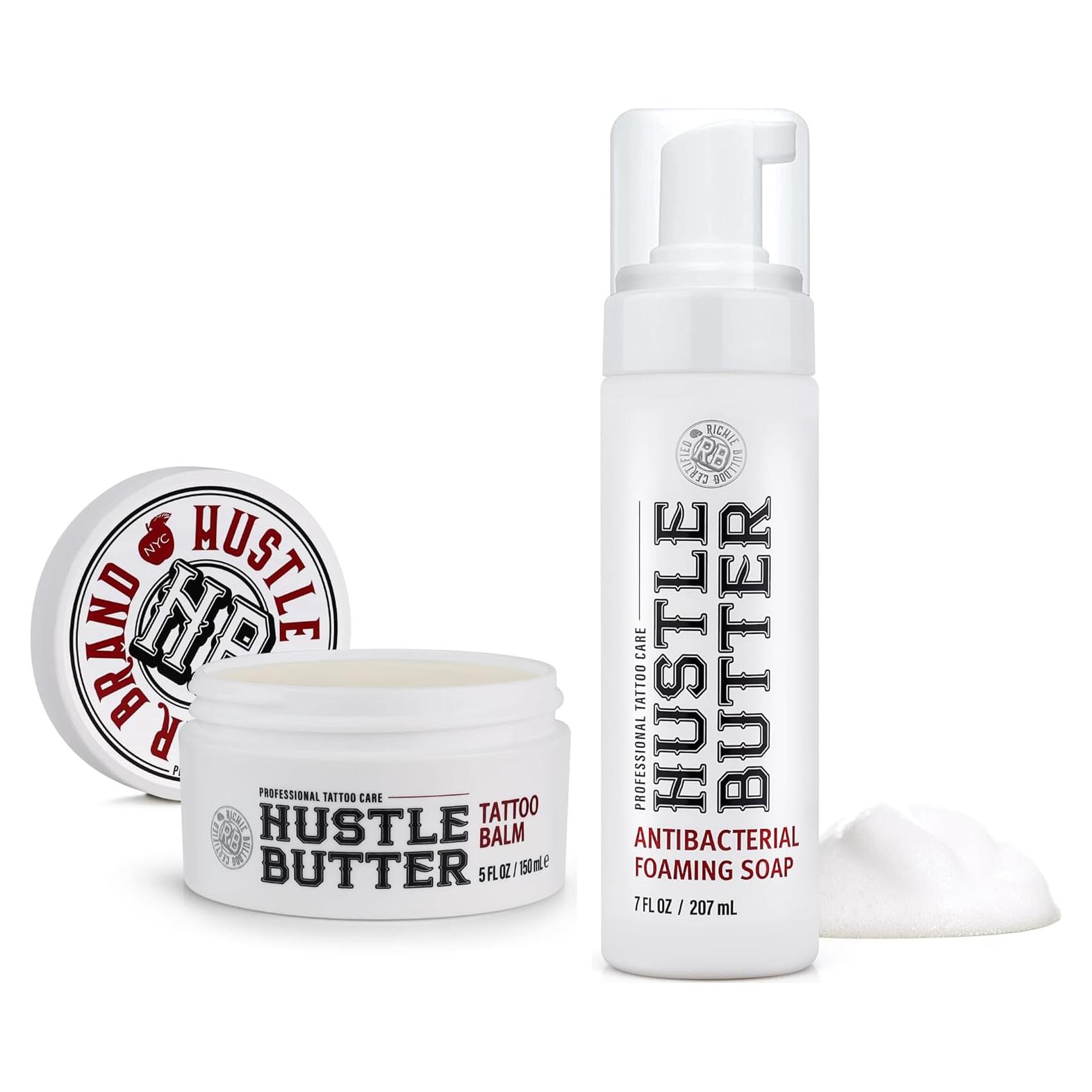 Hustle Butter Jabón Antibacteriano y Balsamo 170g - Cuidado Tatuajes
