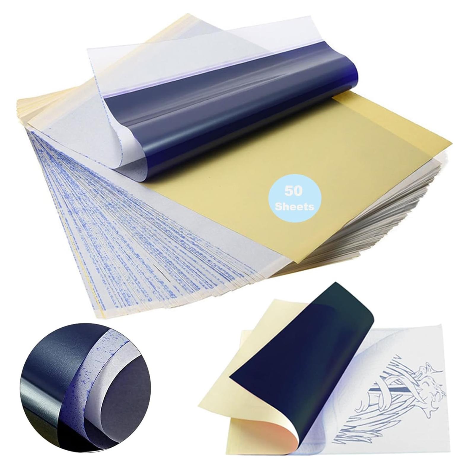 Papel de Transferencia de Tatuaje Yuelong A4 50 Hojas 4 Capas