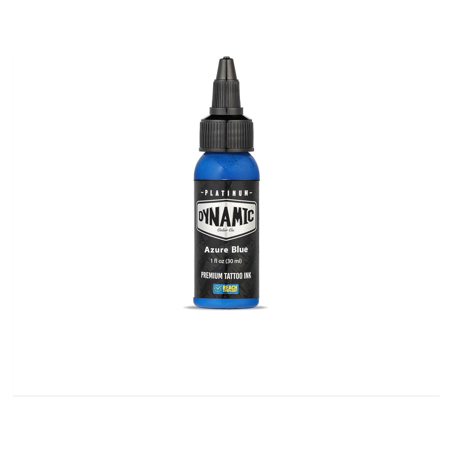Tinta para Tatuajes Dynamic Color Platinum 30 ml Azul Cielo