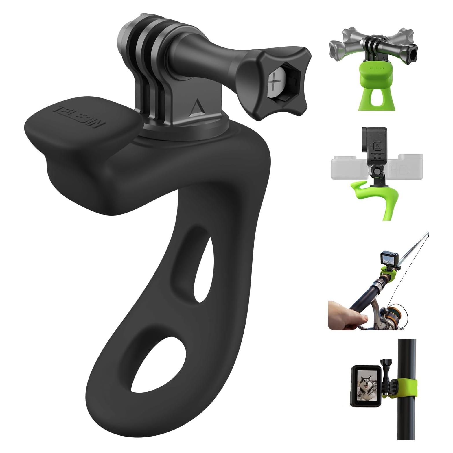 Soporte Flexible TELESIN para Cámara 360 - Compatible con GoPro y DJI