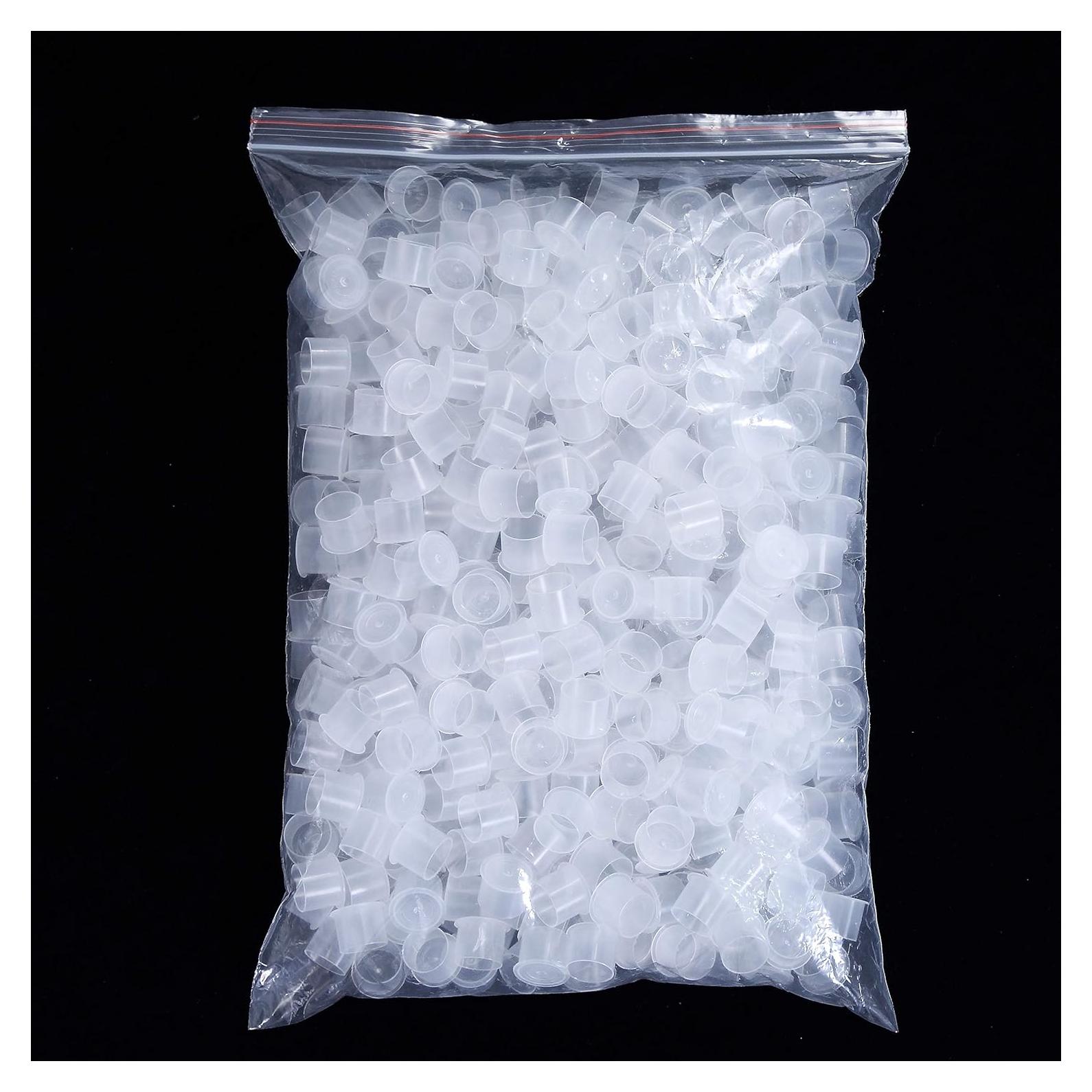 Tazas de Tinta para Tatuajes Medianas 1000pcs Plástico Desechables