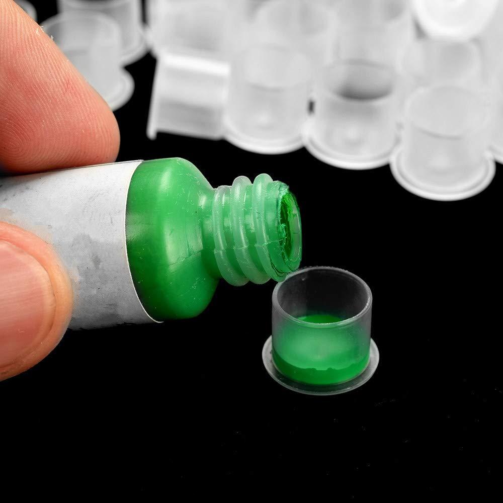 Tapa de Tinta para Tatuajes Yuelong 1000 Pcs 11mm Desechables