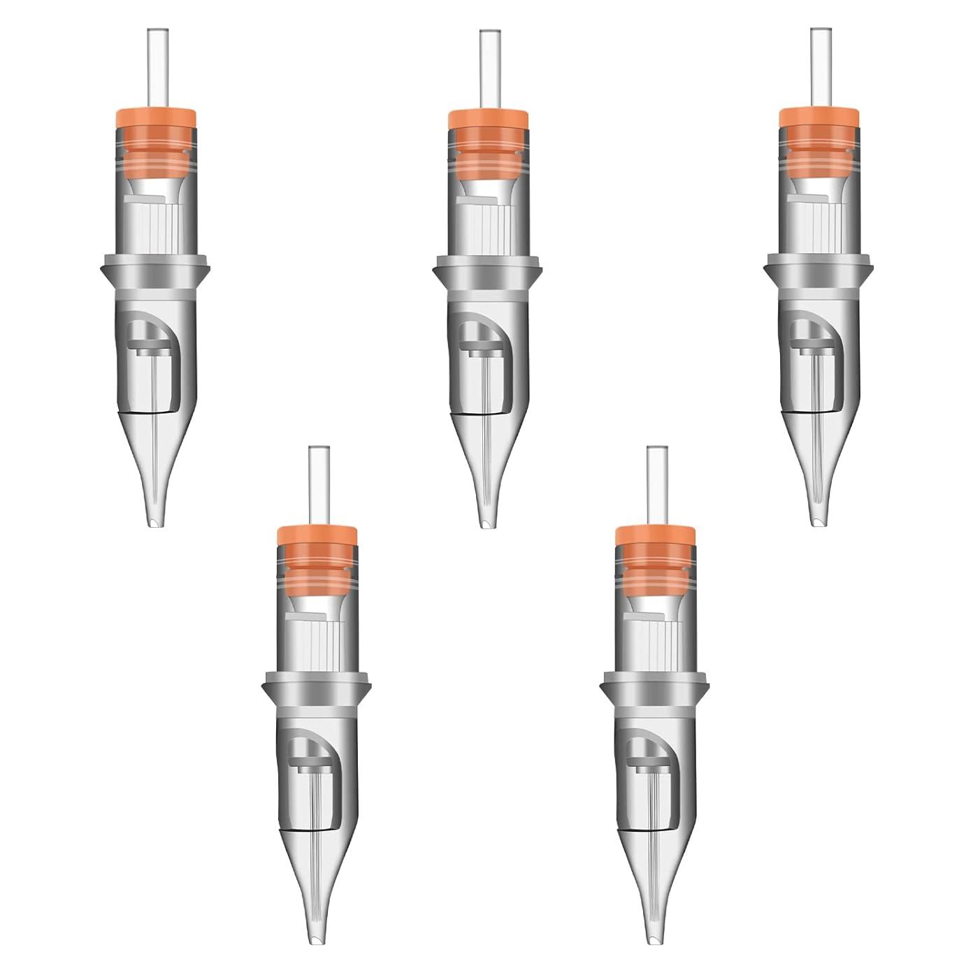 50 Agujas de Cartucho de Tatuaje Mixtas ATOMUS 3RS 5RS 7RS 9RS 11RS