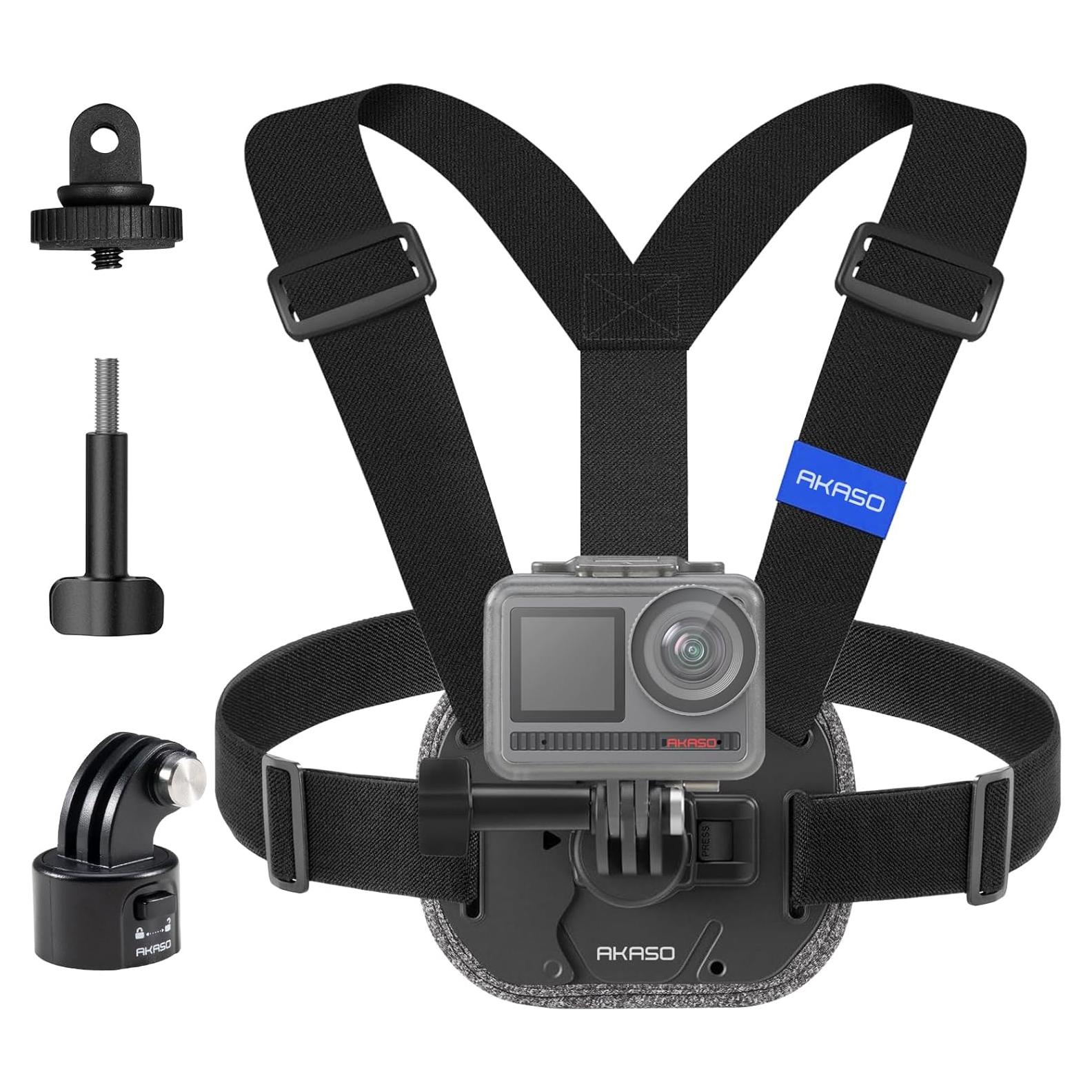 Arnés de Montaje en el Pecho AKASO Ajustable para GoPro