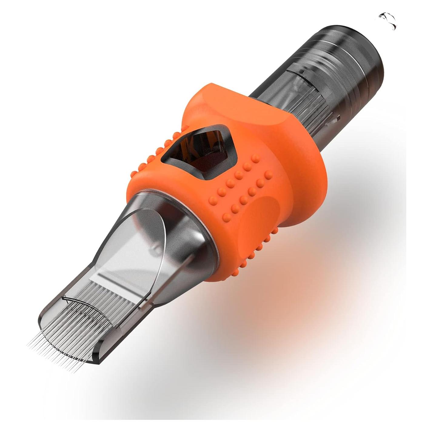 Cartuchos de Agujas de Tatuaje INKin 16 Piezas 13RM Curvadas 0.30mm