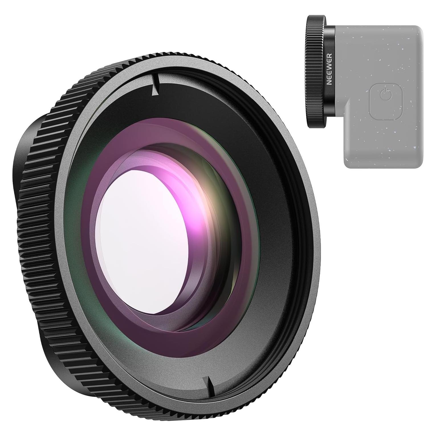 Lente de Magnificación 2X NEEWER para GoPro Hero 13-9