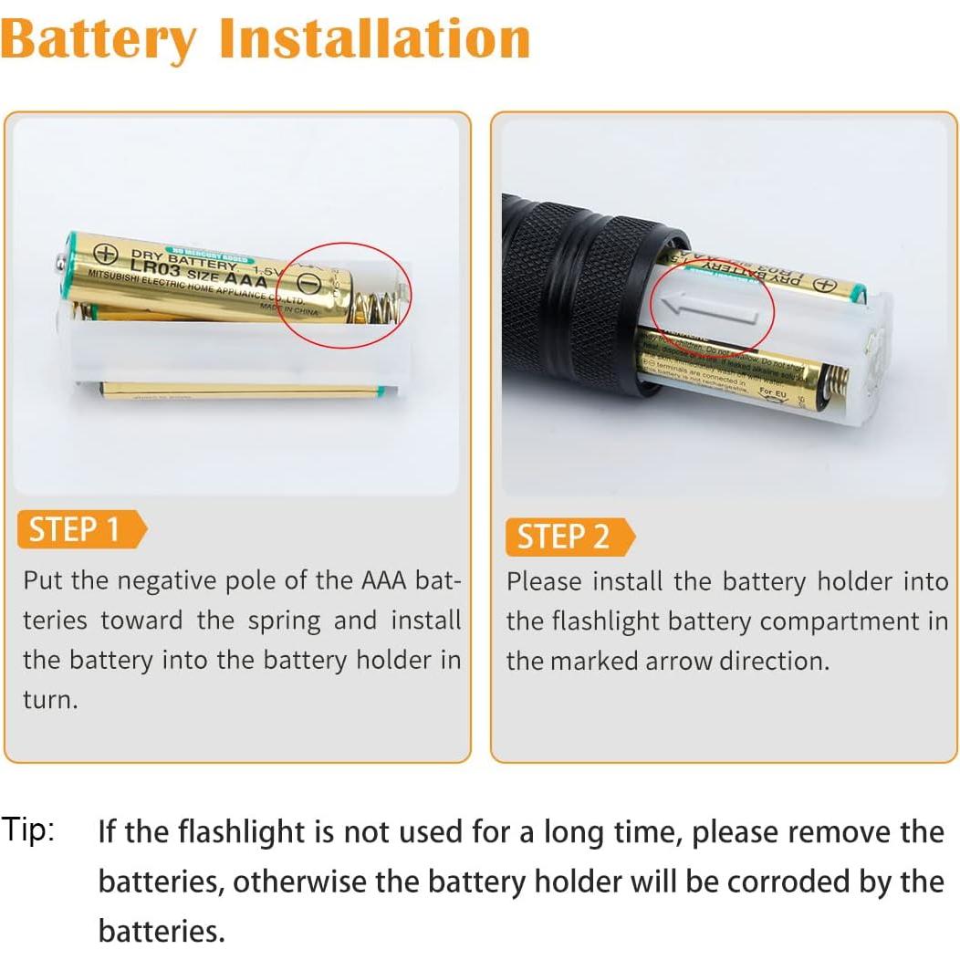 Linterna UV Waklyte D16A-1, 21 LED 395nm, Mini Luz Negra