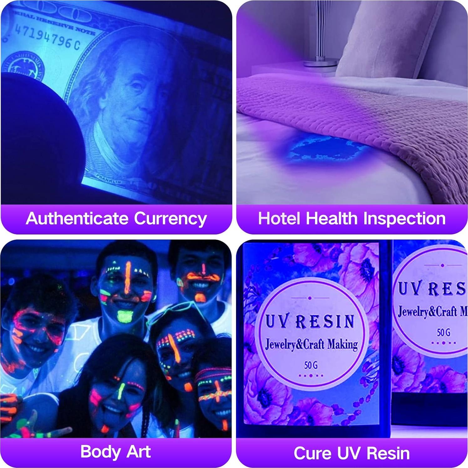 Linterna UV Vansky 51 LED para Detección de Orina y Escorpiones