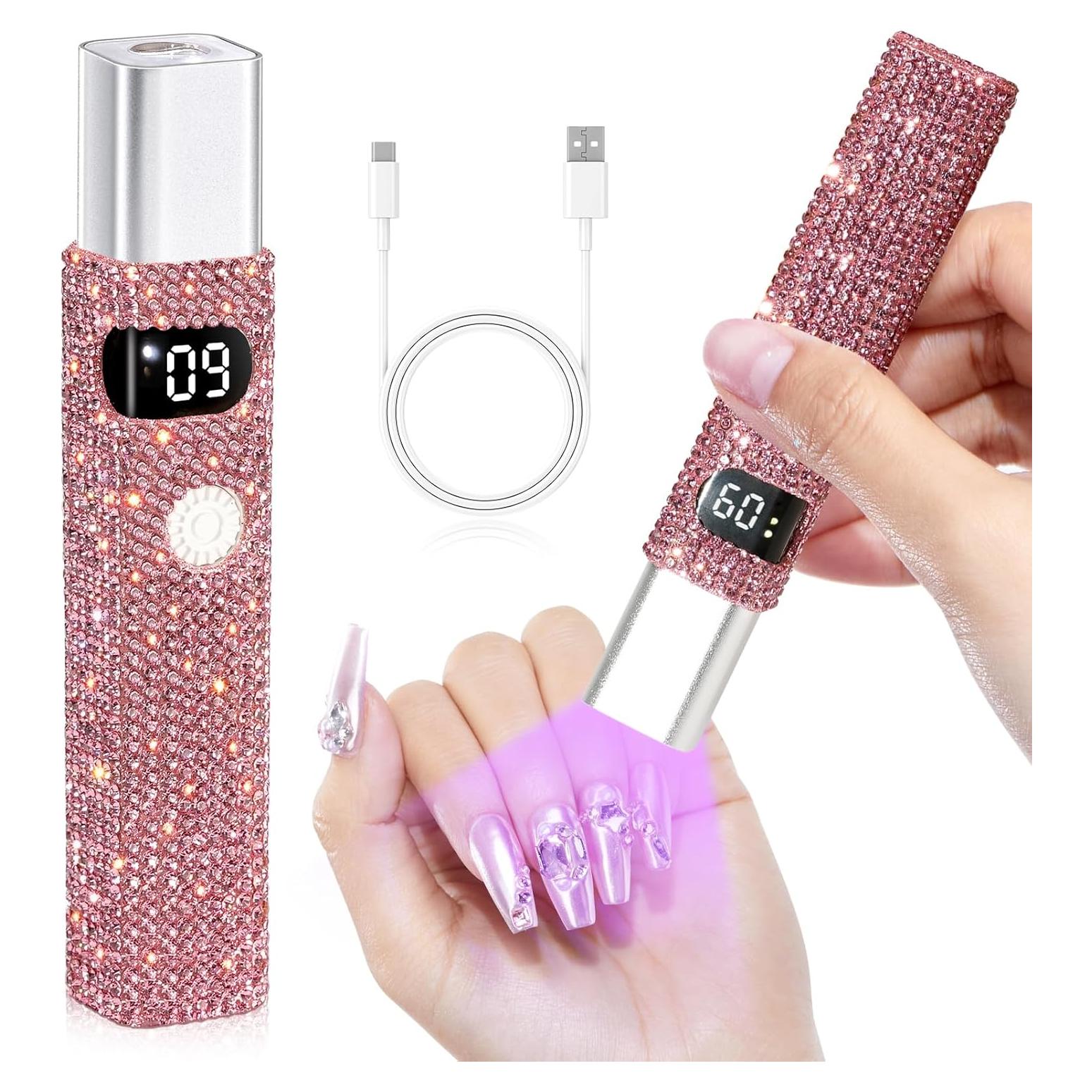 Lámpara LED UV portátil CHRISTINE SHELLY 5X rosa 90g