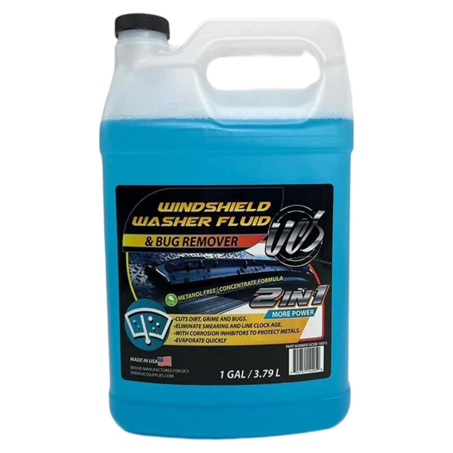 Líquido Limpiaparabrisas UCS 2-en-1 3.785L Sin Metanol
