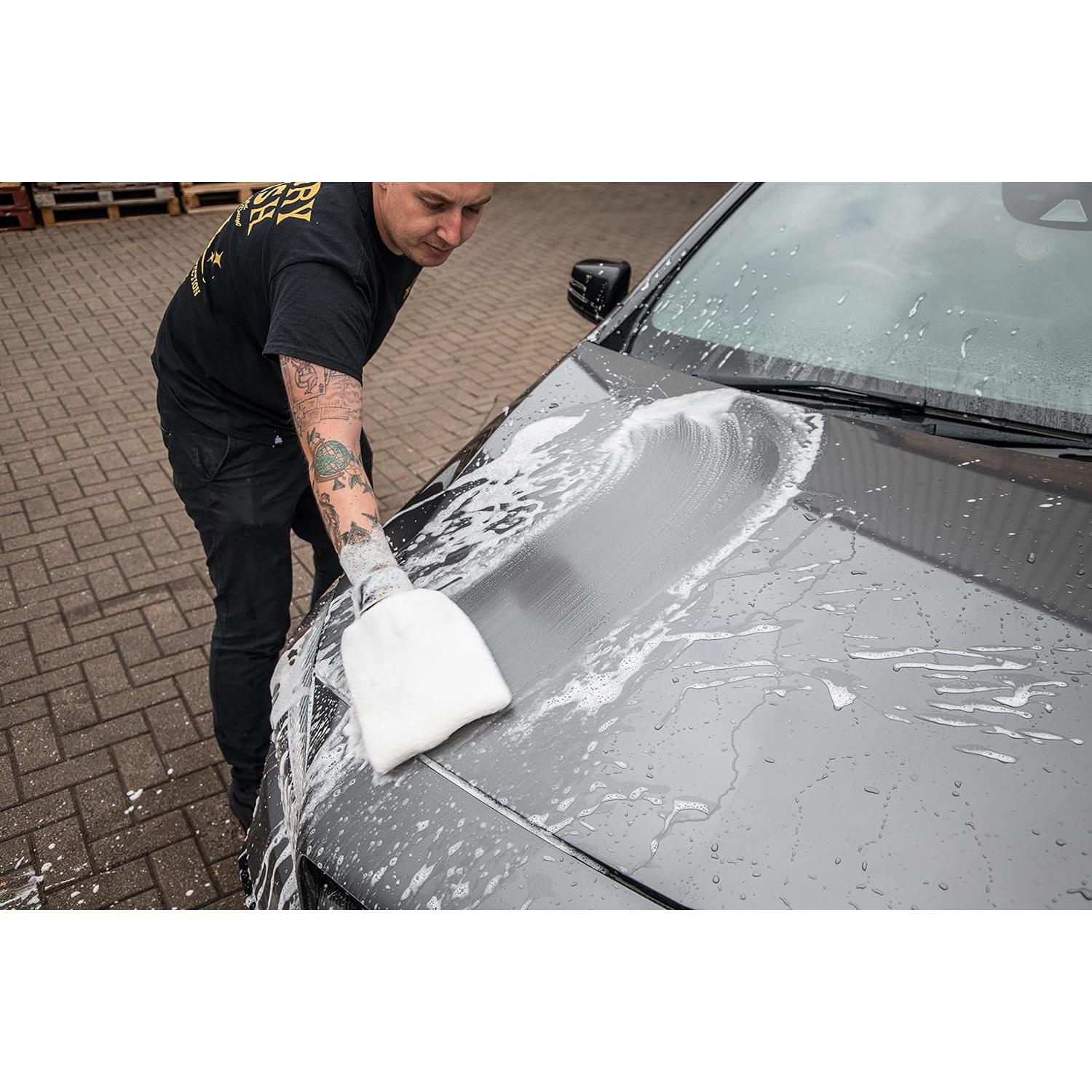 Guante de Lavado de Microfibra Meguiar's X3002, Reutilizable 25x20 cm