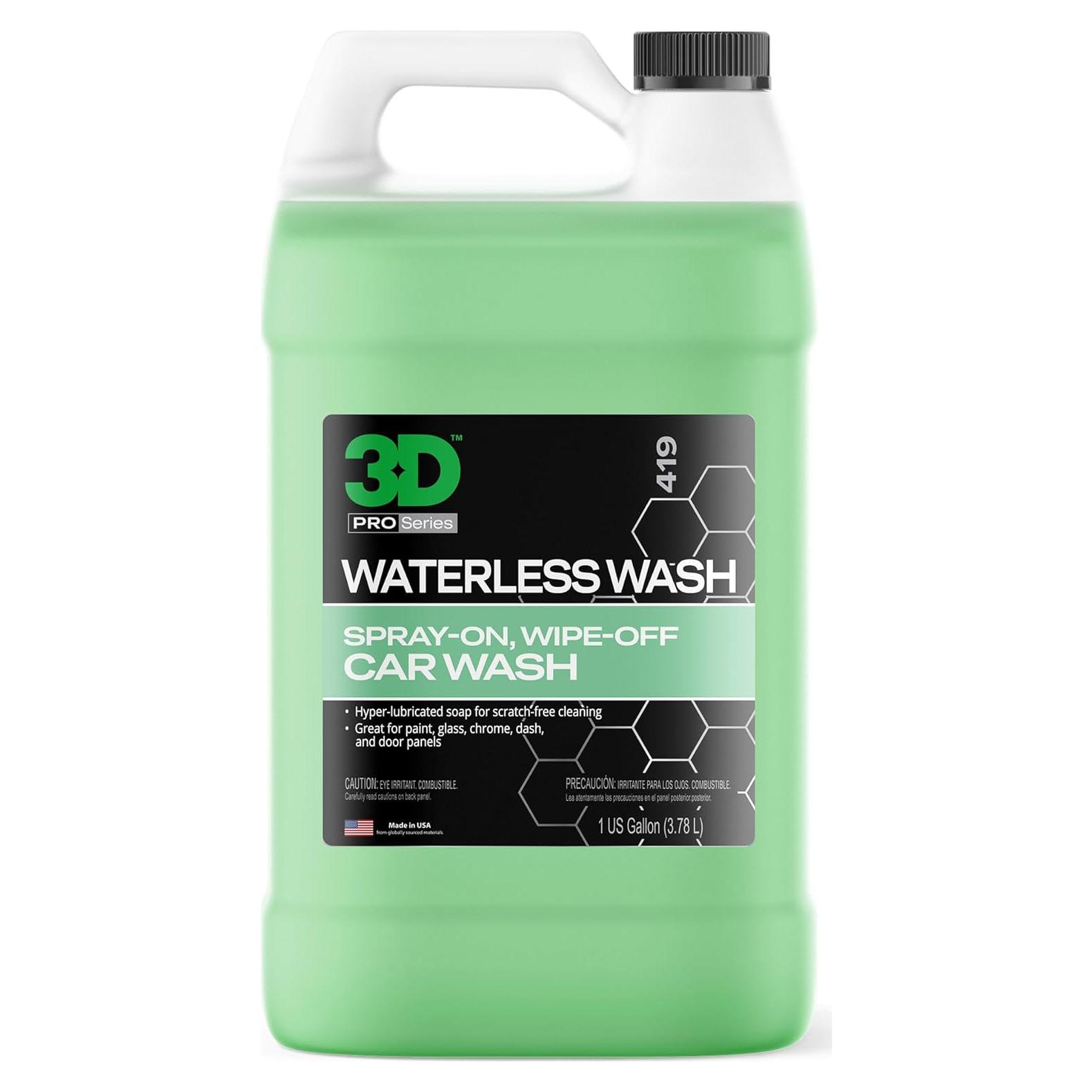 Lavado de Auto Sin Agua 3D 3.78L - Spray Detallador Premium