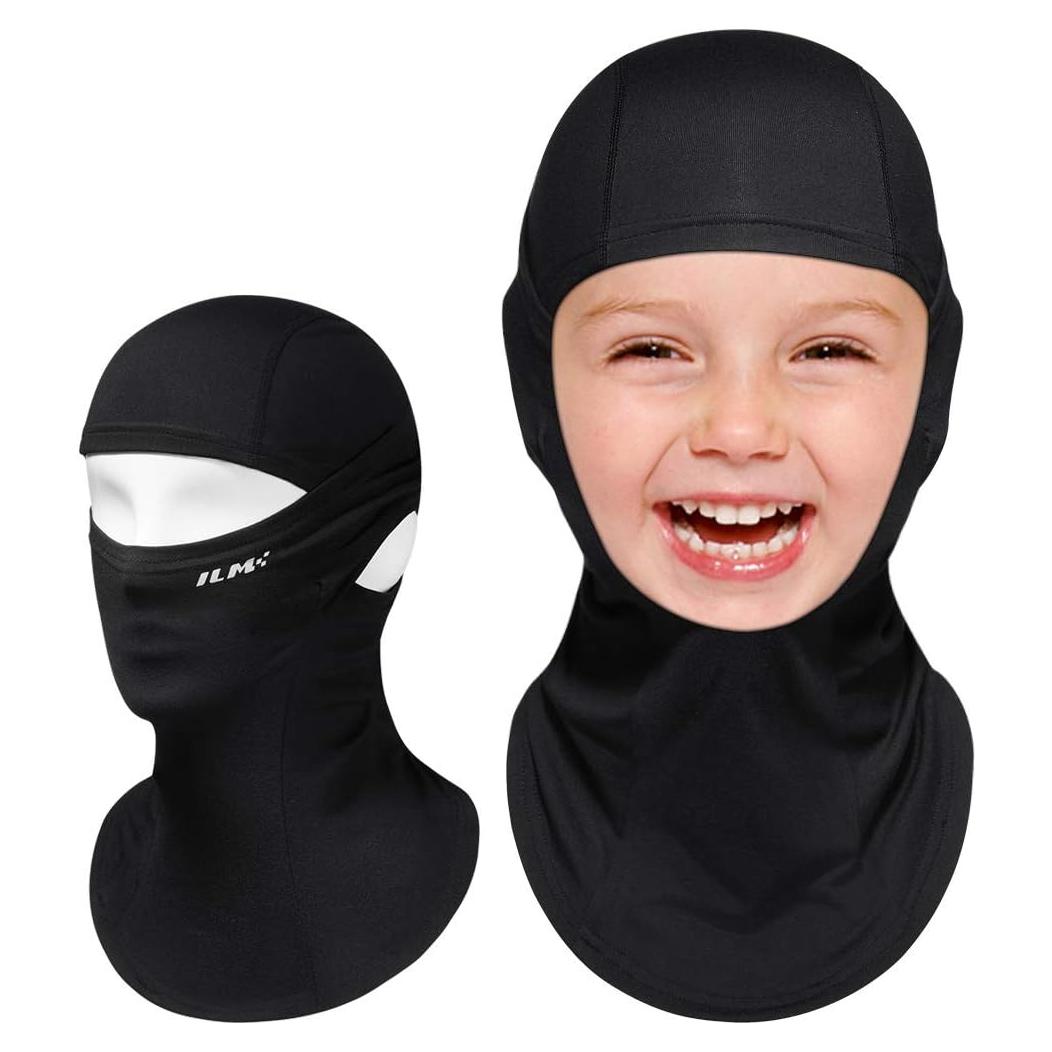 Máscara Facial Balaclava ILM FM01 para Motocicleta Negra