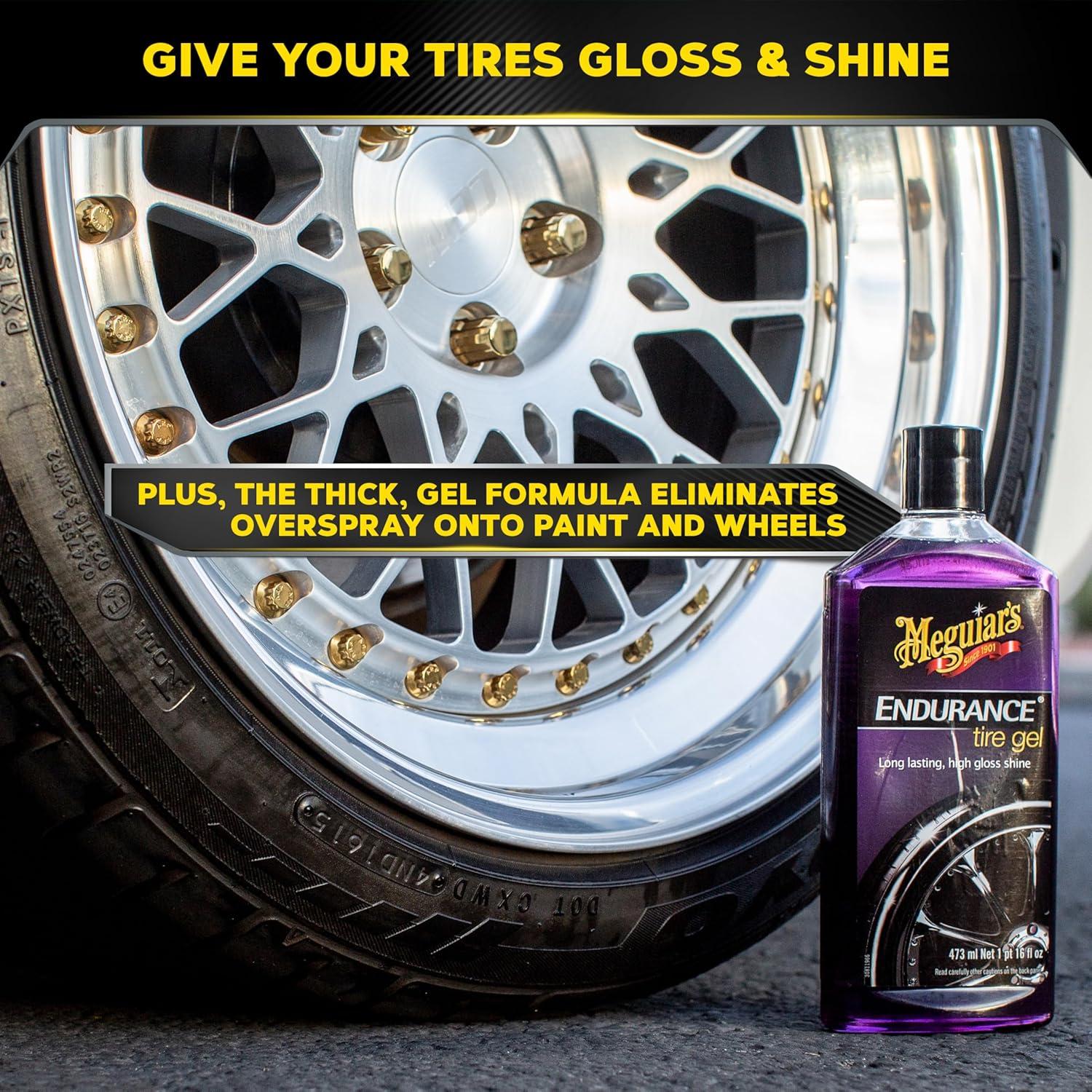Gel para neumáticos Meguiar's Endurance 0.47 L - Brillo Duradero