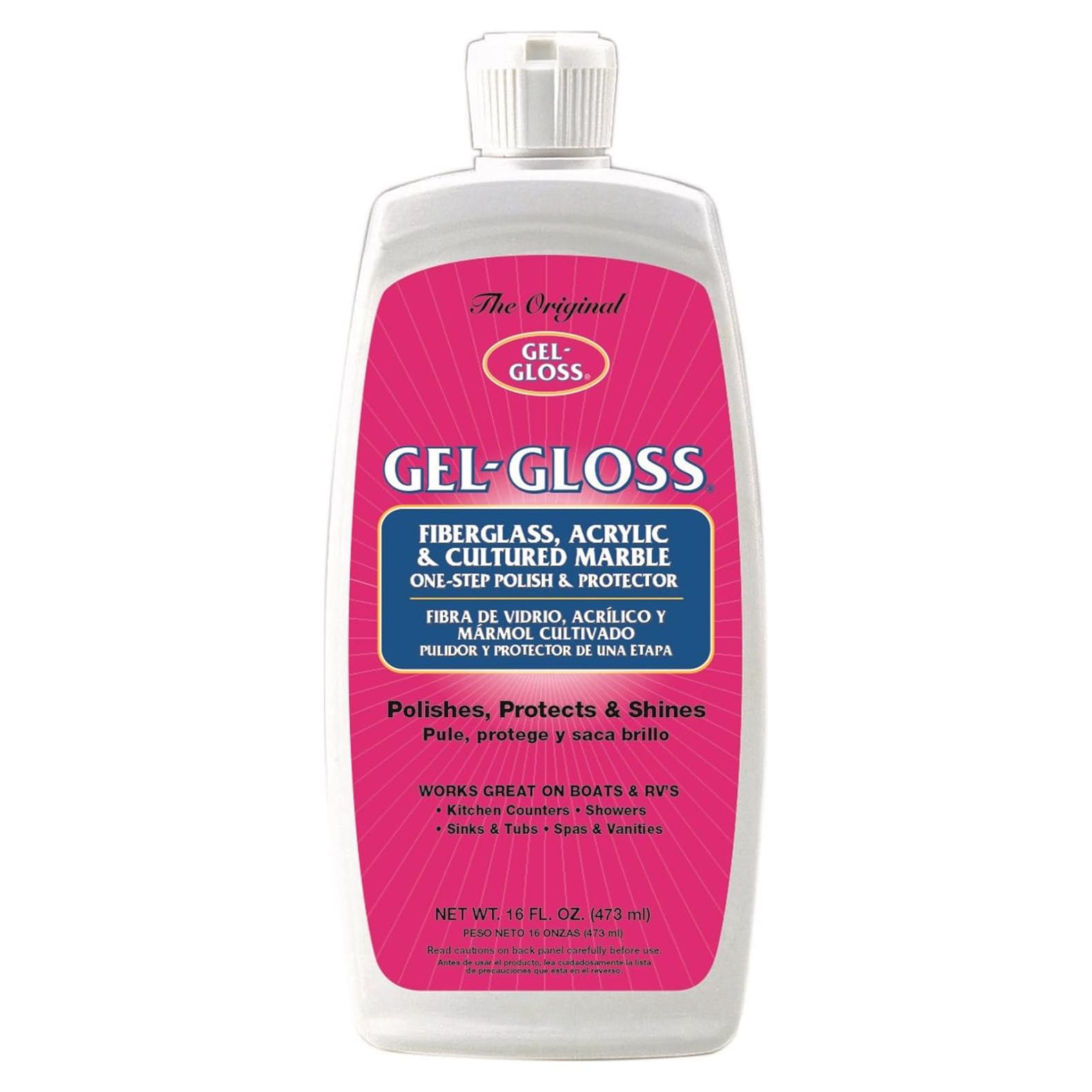 Pulidor y Protector TR Gel-Gloss RV 454 g para Fibra de Vidrio