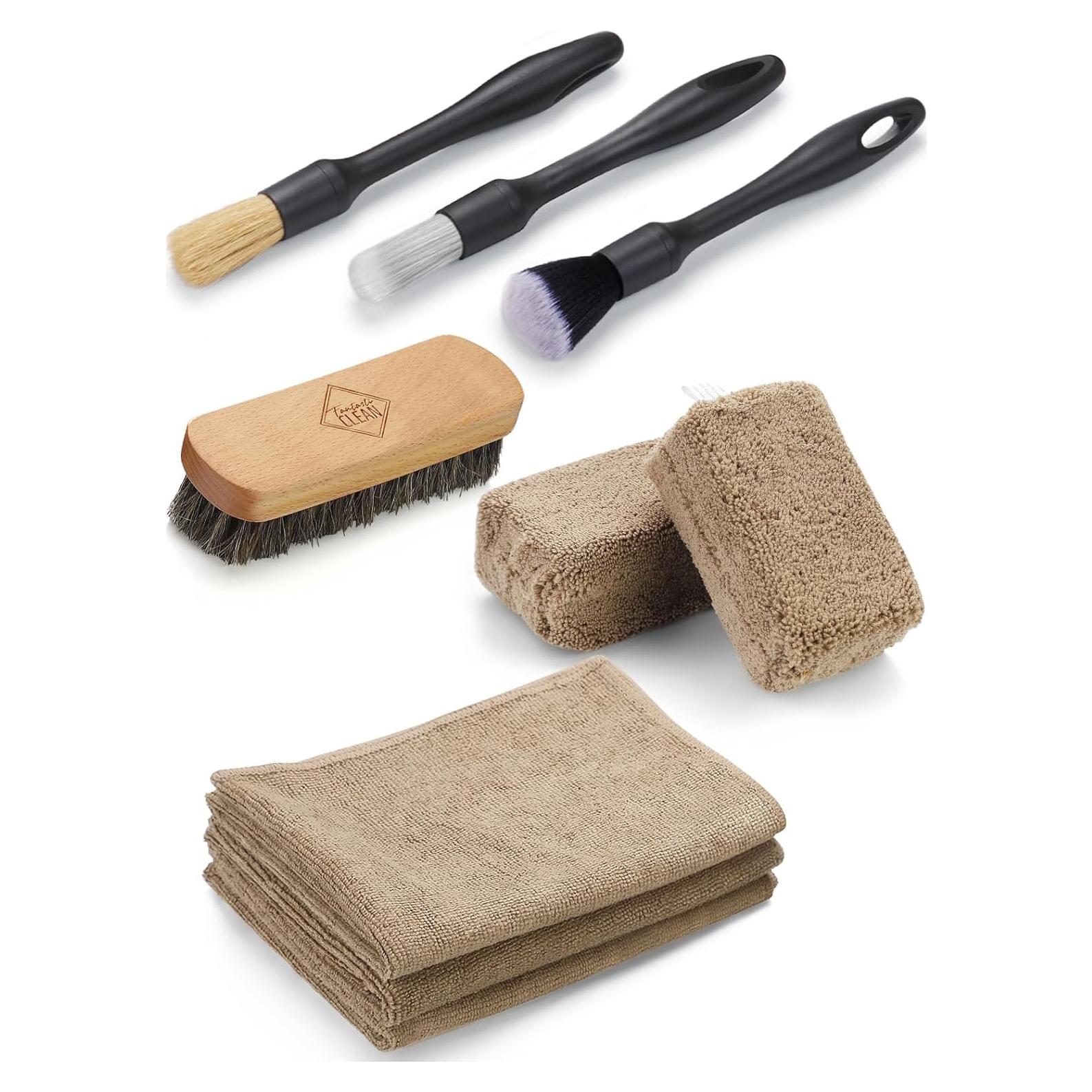 Kit de Detallado de Interior de Automóvil Fantasticlean 9PCS