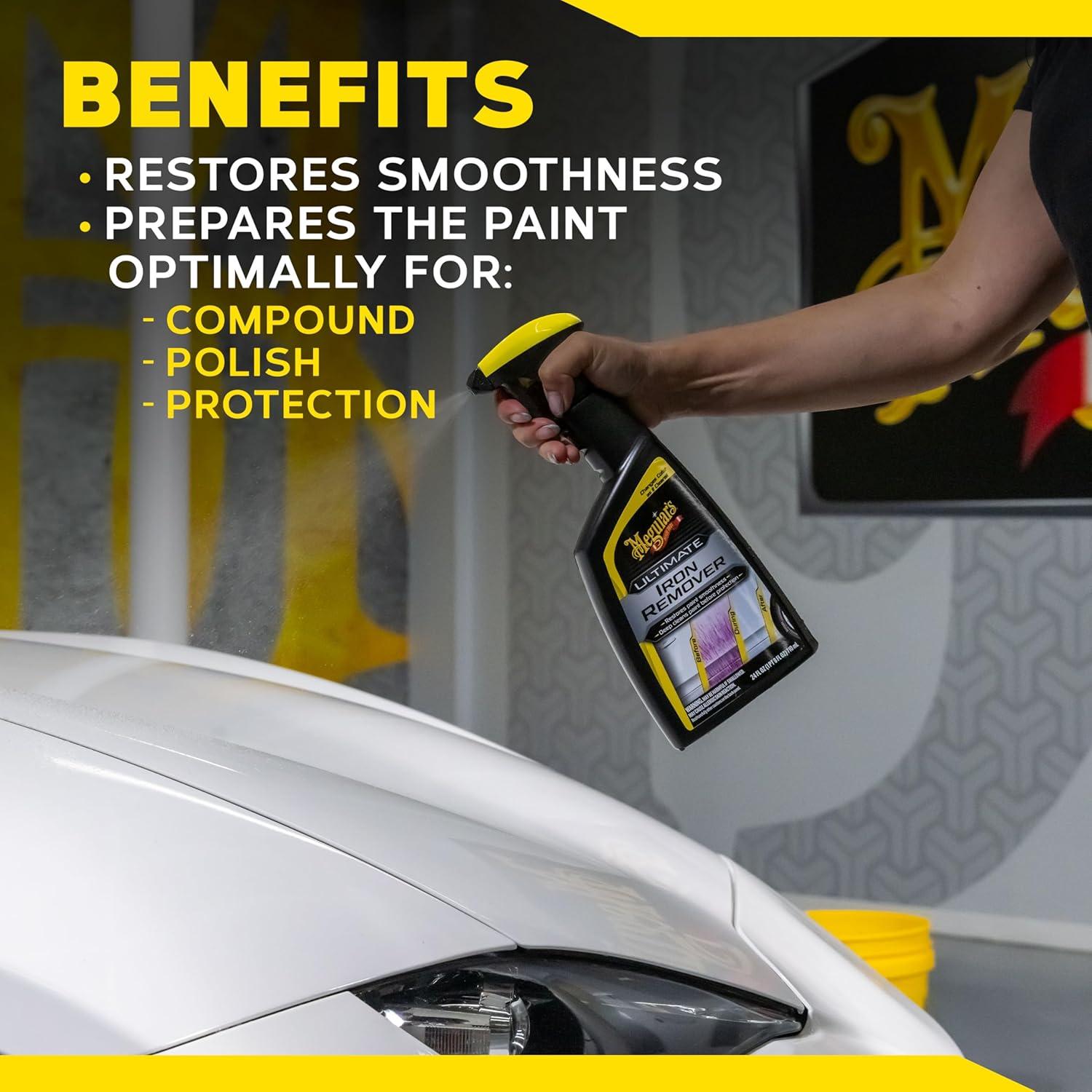 Removedor de Hierro Ultimate Meguiar's 24 Oz - Elimina Contaminantes