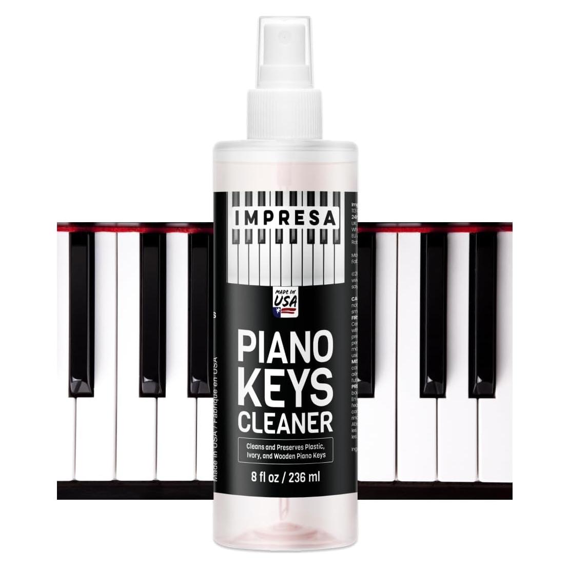 Spray Limpiador de Teclas de Piano IMPRESA 240 ml - Cuidado Universal